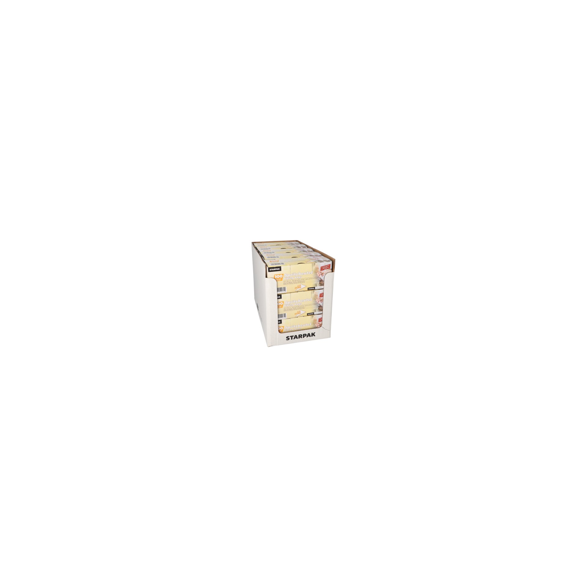 Spritzbeutel 0,4 l 30,5 cm x 16,2 cm transparent Spritzbeutel 0,4 l 30,5 cm x 16,2 cm transparent