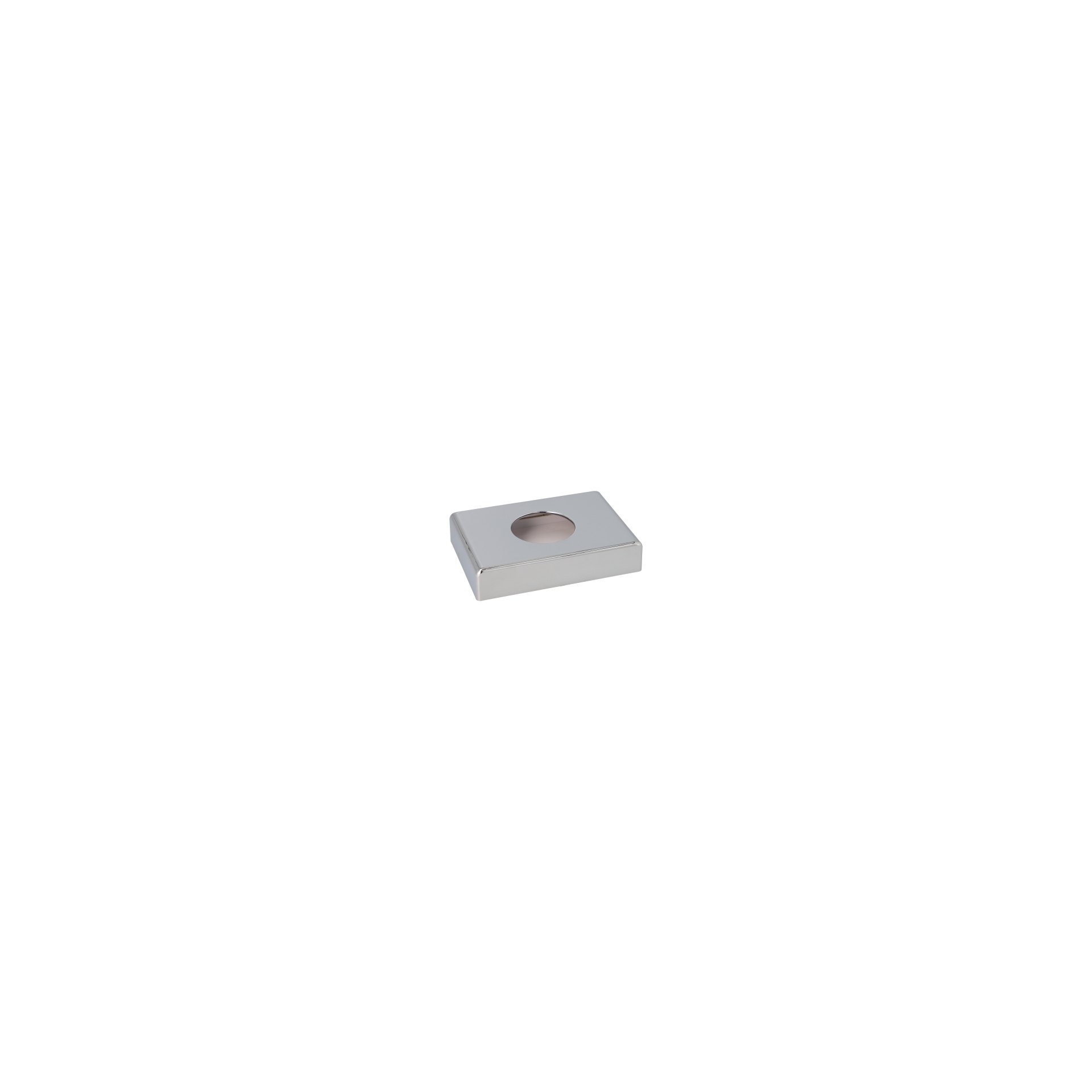 "Medi-Inn" Halter 13,8 cm x 9,7 cm x 2,6 cm chrom für Hygienebeutelbox