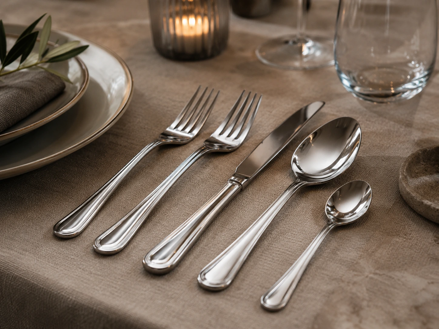Besteck für Gastronomie Restaurant und Hotel