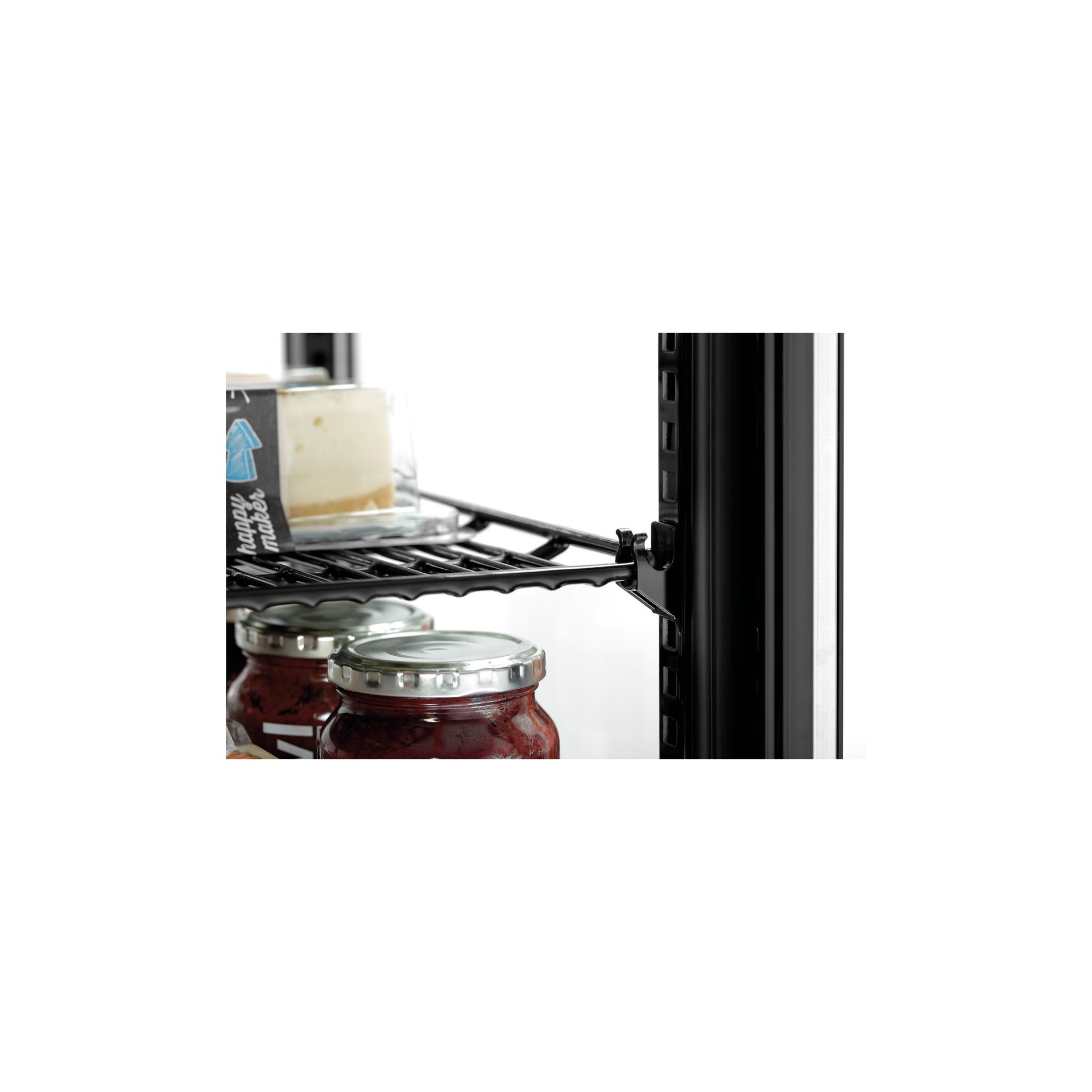 Mini-Kühlvitrine 58L-SW Mini-Kühlvitrine 98L-SW