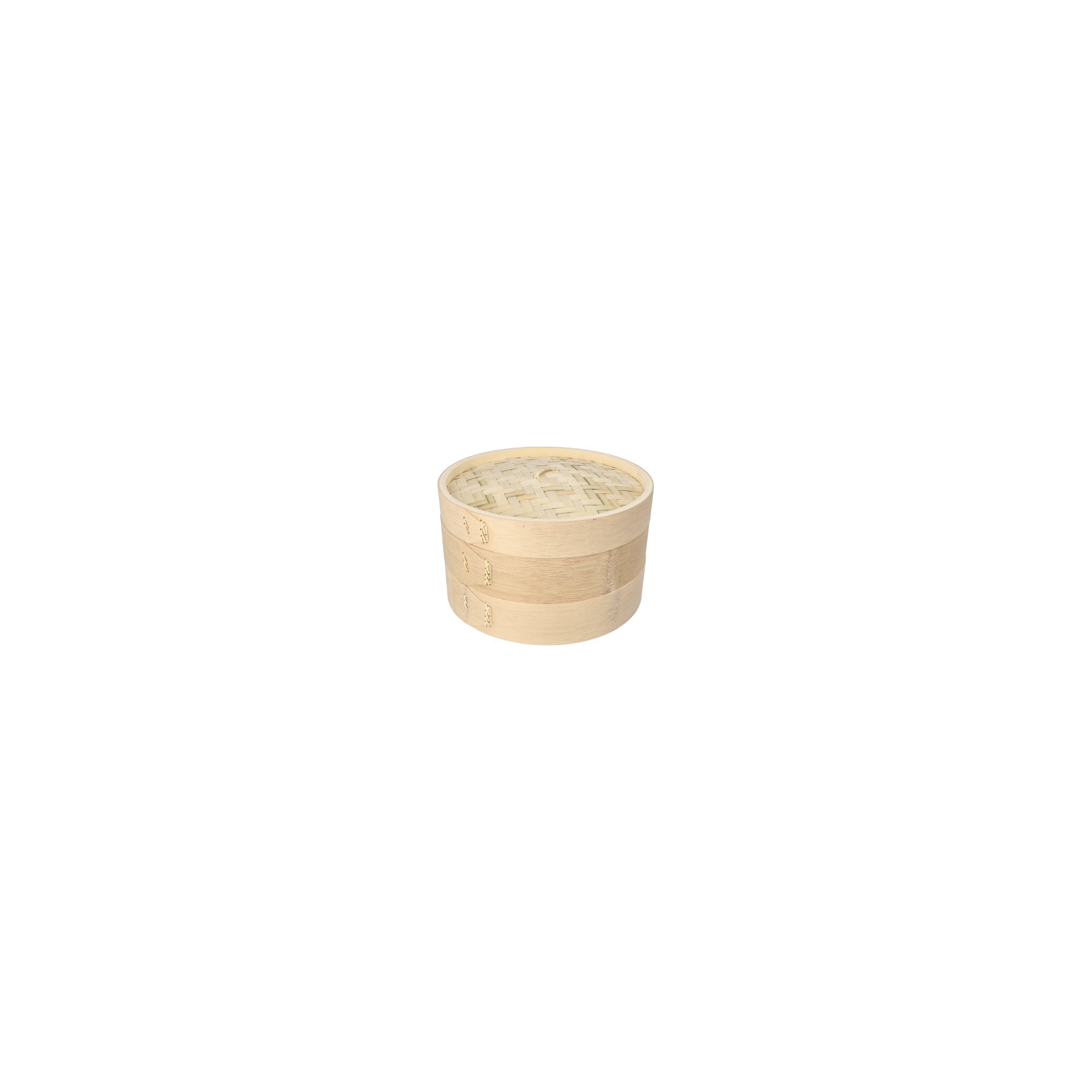 Dampfgarer Bambus "ASIA" Ø 25 cm · 16 cm 3-teilig Dampfgarer Bambus "ASIA" Ø 25 cm · 16 cm 3-teilig