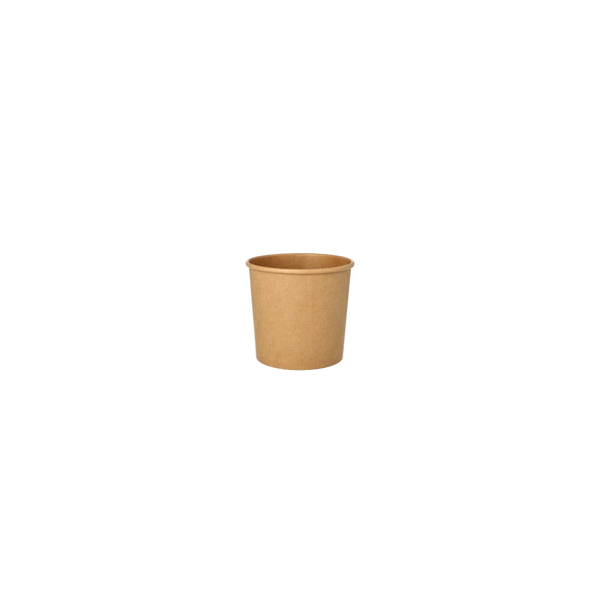 Suppenbecher, Pappe rund 760 ml Ø 11,5 cm · 11 cm braun