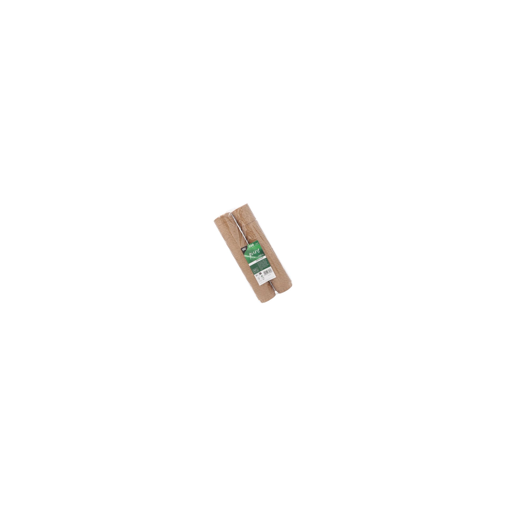 Dressingbecher, Papier "pure" 25 ml Ø 6 cm · 1,5 cm braun