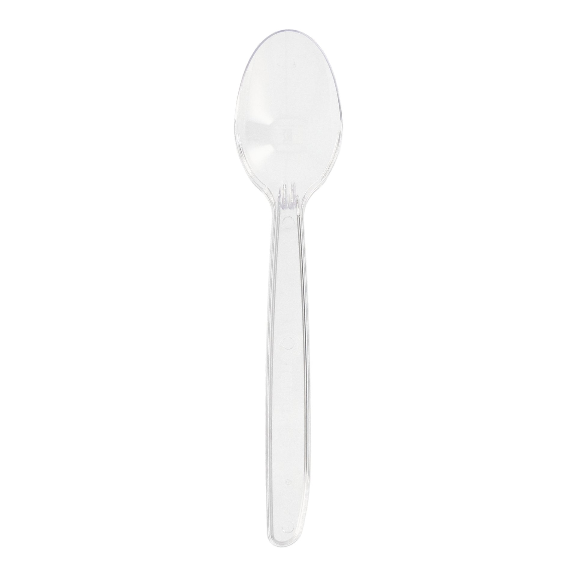 Mehrweg-Kaffeelöffel 13 cm transparent Mehrweg-Kaffeelöffel 13 cm transparent