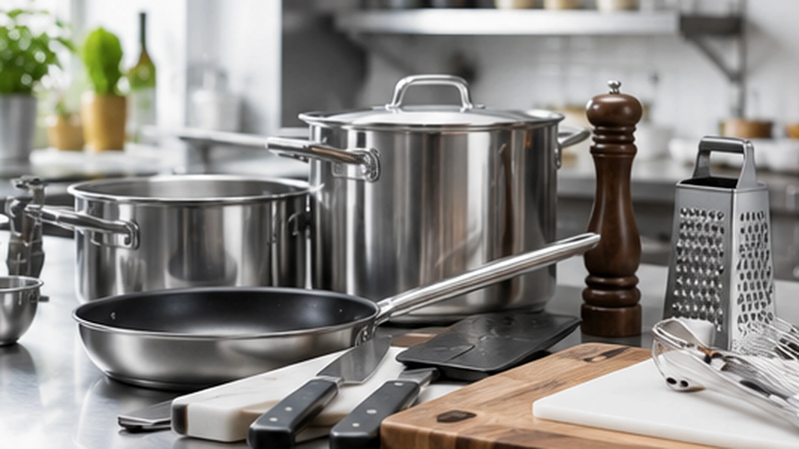Töpfe und Pfannen für Gastronomie und Profiküchen