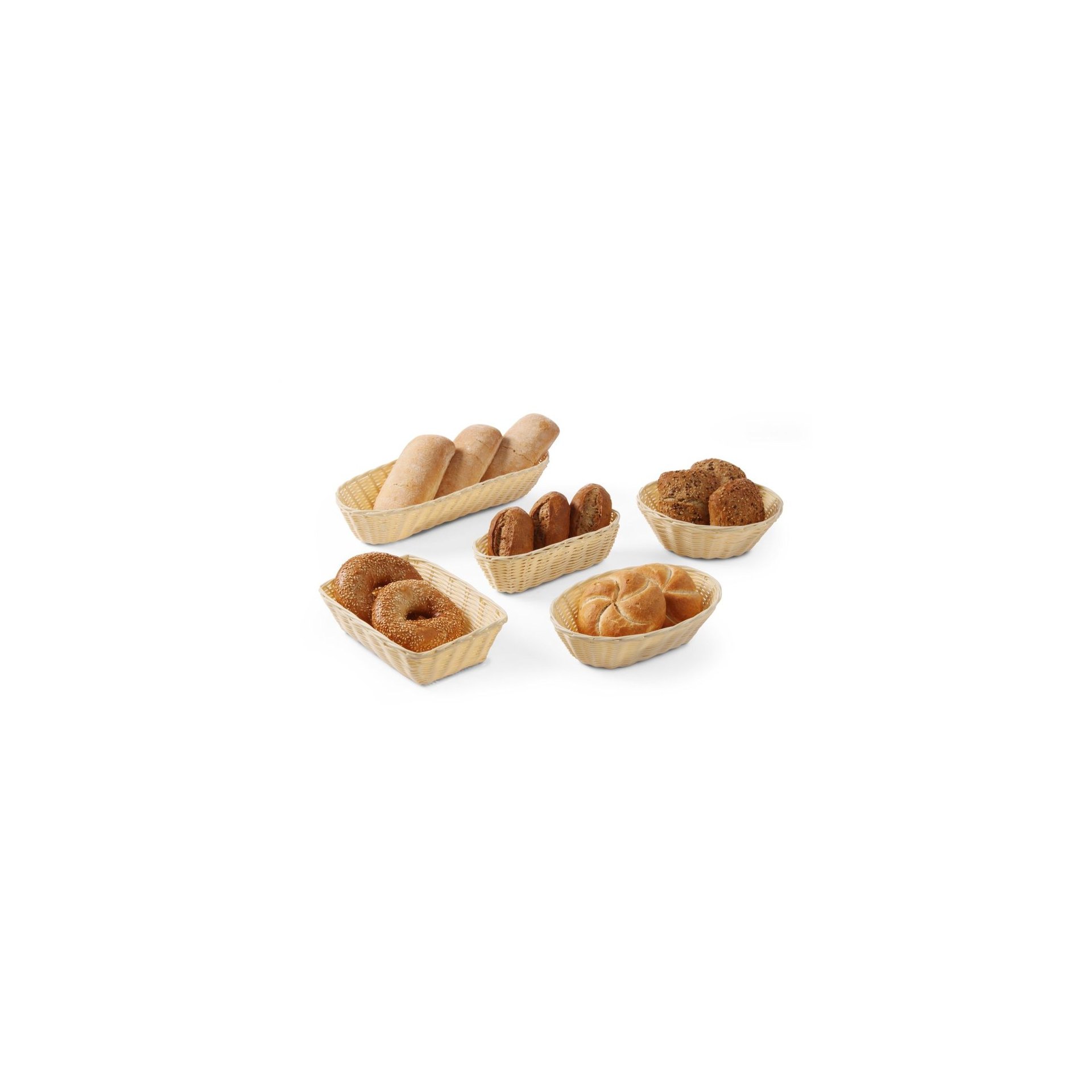 Brotkorb - oval, 225x130x(H)55mm Brotkorb - oval, 225x130x(H)55mm
