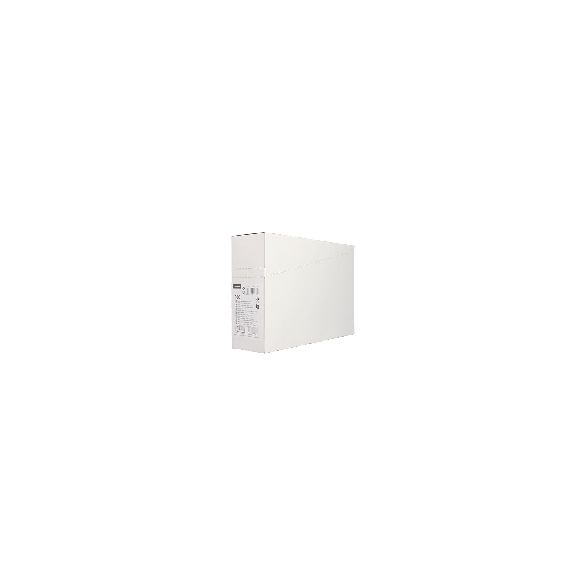 Bestecktaschen, Airlaid 40 cm x 33 cm weiss mit Besteckfalz