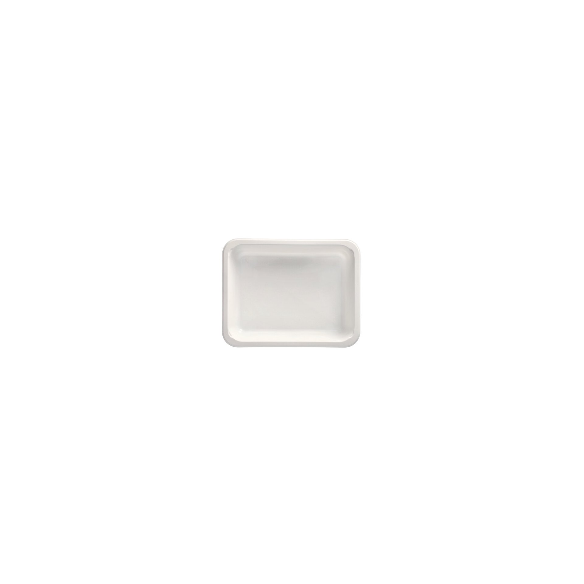 Mikrowellenschalen, PP ungeteilt 1330 ml 4,9 cm x 22,7 cm x 17,8 cm weiss