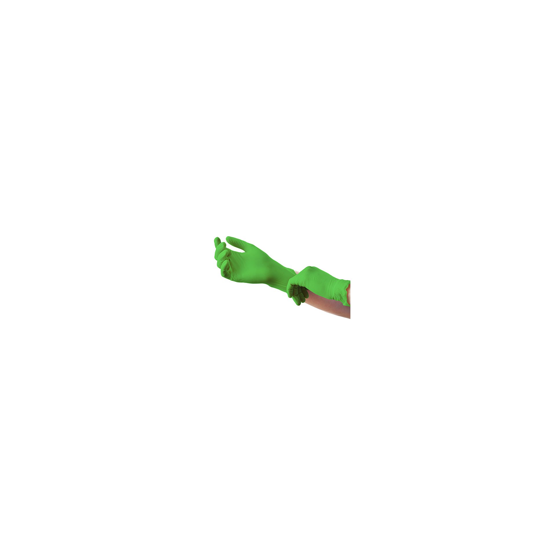 "Medi-Inn Classic" Handschuhe, Nitril puderfrei apfelgrün "Nitril Apple Green" Größe: XL