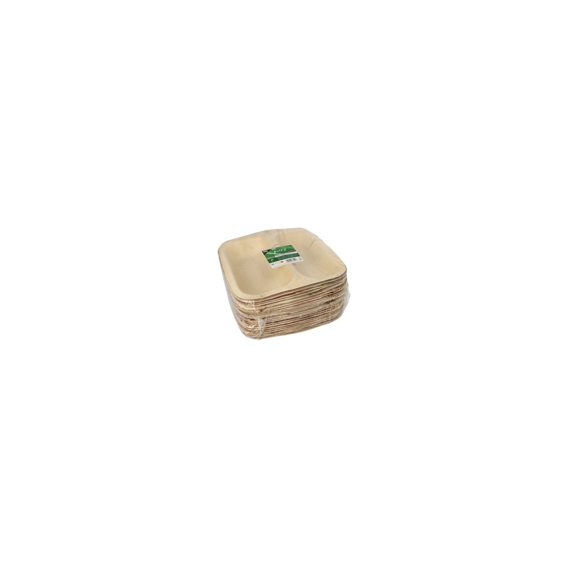 Siegelschalen Palmblatt "pure" eckig 700 ml 4 cm x 25 cm x 26 cm 2-geteilt Siegelschalen Palmblatt "pure" eckig 700 ml 4 cm x 25 cm x 26 cm 2-geteilt