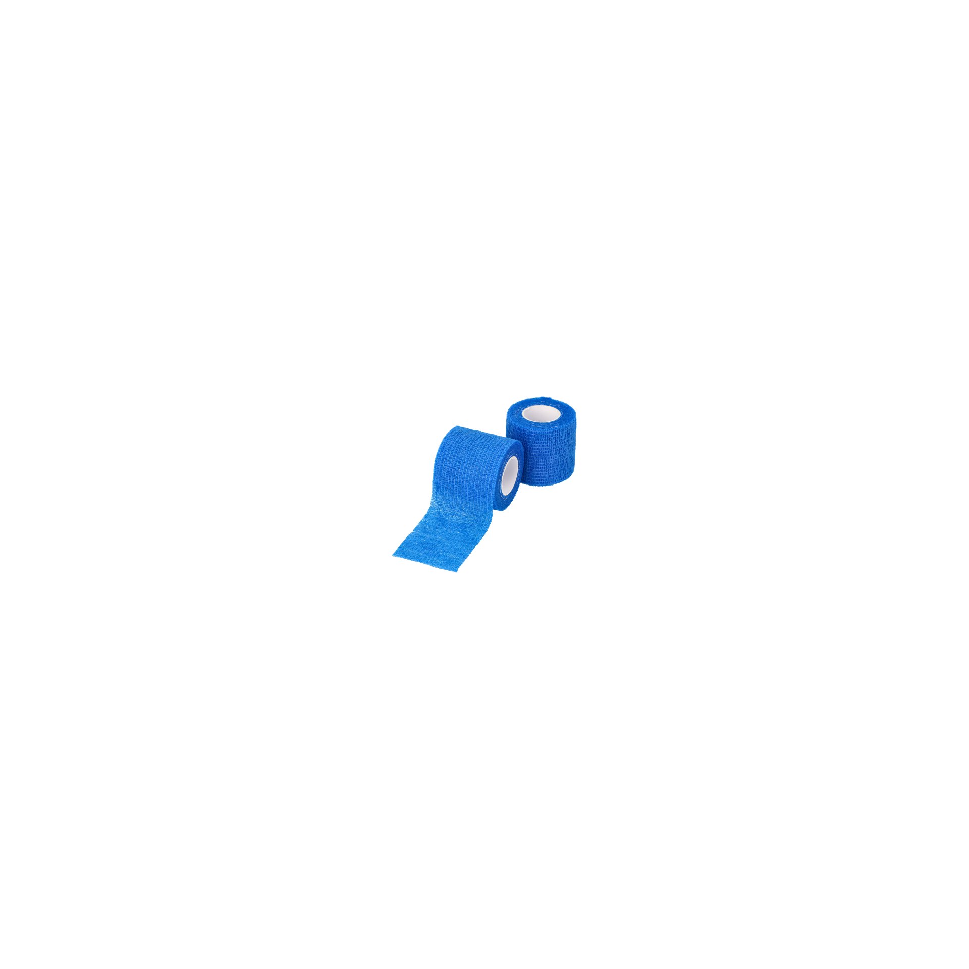 Rollen Pflaster / Bandagen selbsthaftend 5 m x 5 cm blau