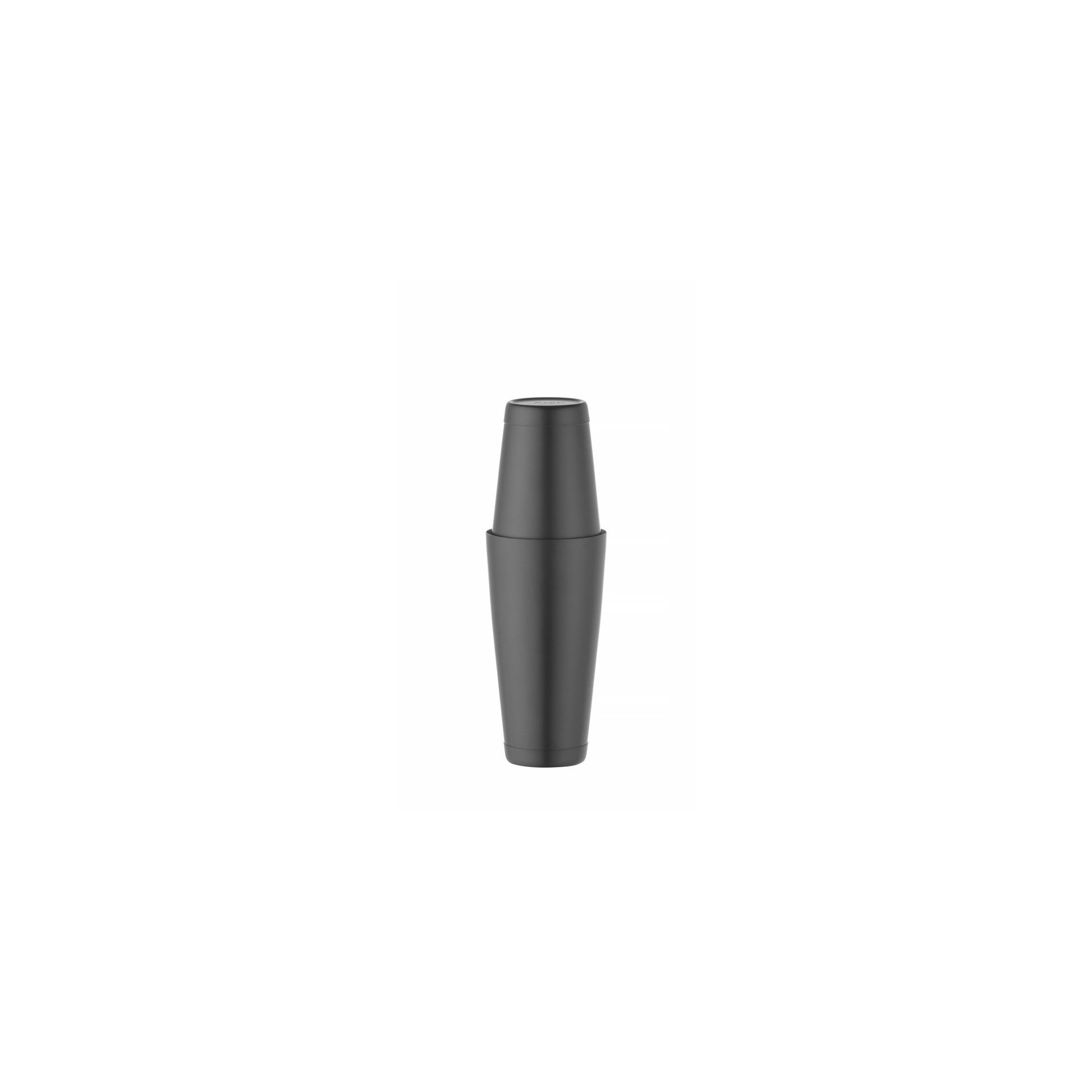 Tin-on-Tin Boston Shaker, BarUp, 0,8L, Schwarz, ⌀90mm Tin-on-Tin Boston Shaker, BarUp, 0,8L, Schwarz, ⌀90mm