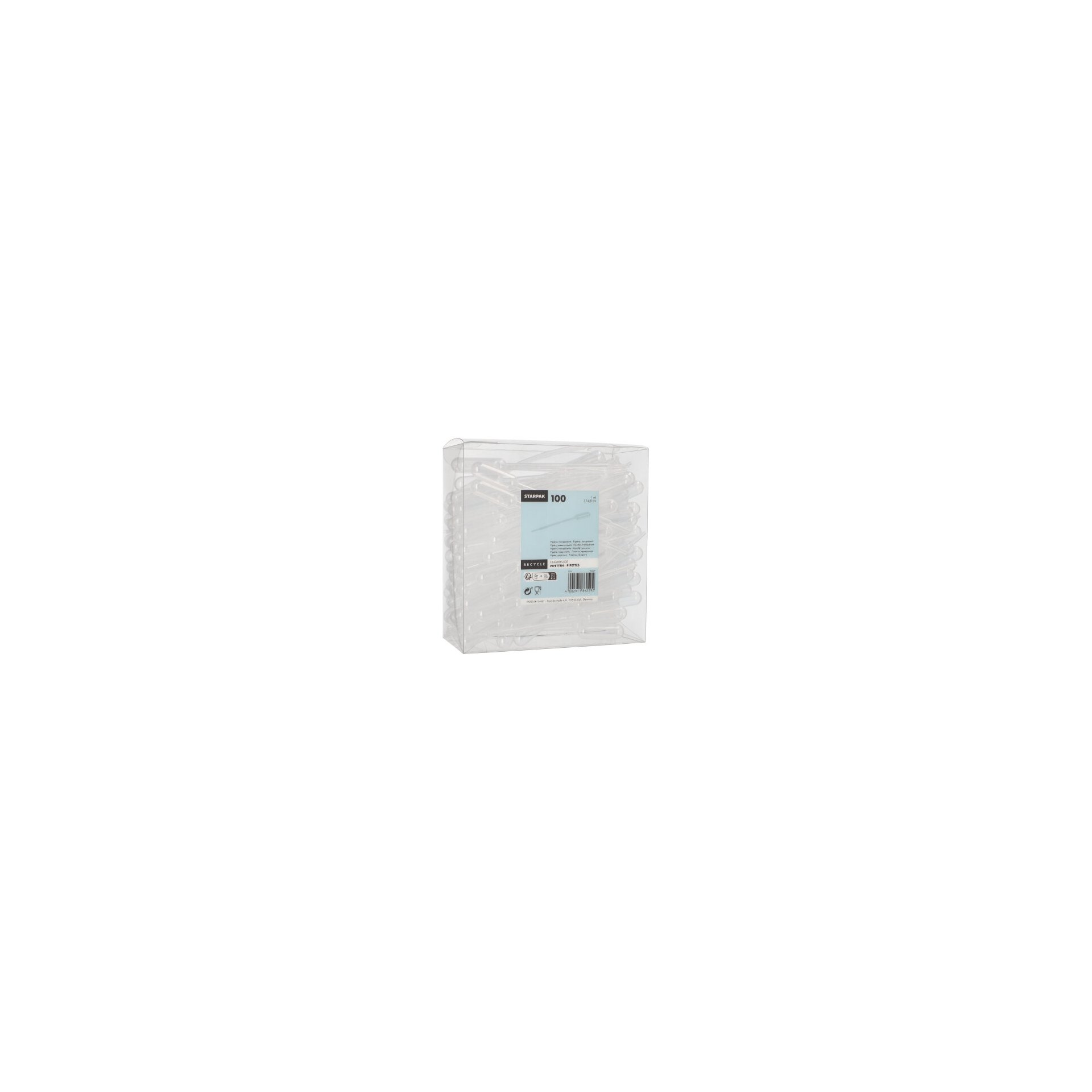 Pipetten, PE 1 ml 14,8 cm transparent