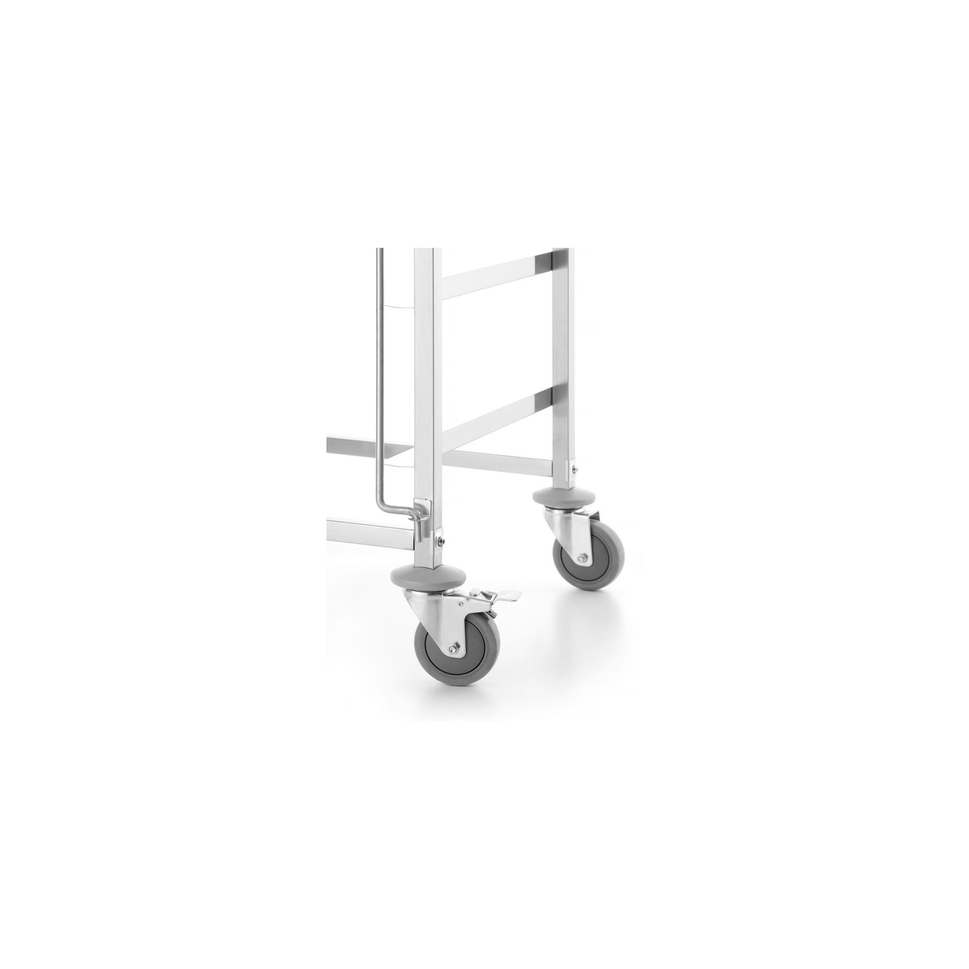 Transportwagen für Spülmaschinenkörbe - 7 Körbe à 500x500 mm, 615x560x(H)1710mm