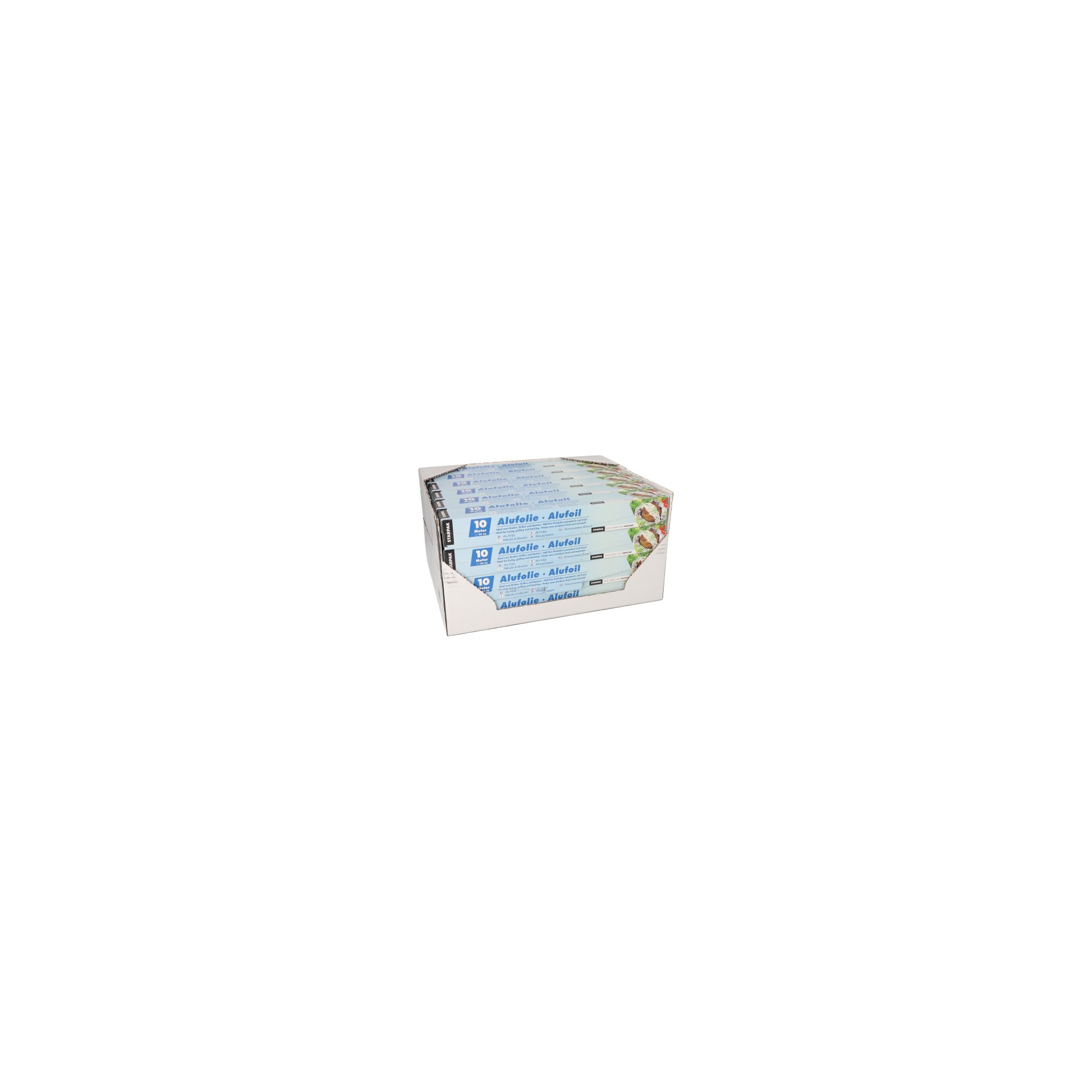 Alufolie 10 m x 30 cm in Faltschachtel Alufolie 10 m x 30 cm in Faltschachtel