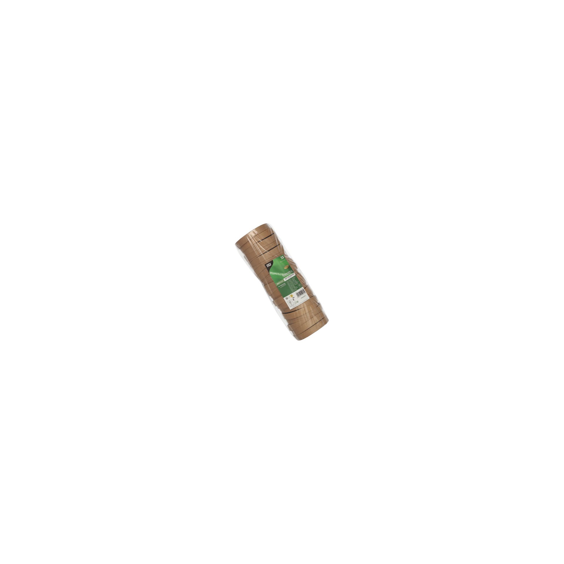 Deckel für Suppenbecher, Pappe rund Ø 9,8 cm · 1,6 cm braun Deckel für Suppenbecher, Pappe rund Ø 9,8 cm · 1,6 cm braun