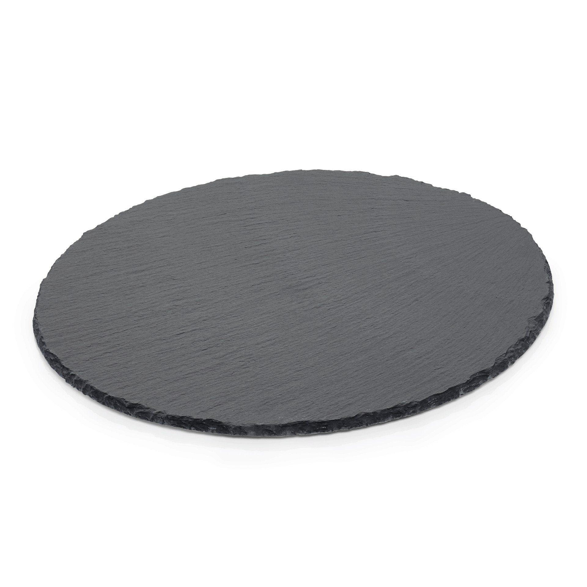 Naturschieferplatte Ø 38 cm, (H) 0,6 cm Naturschieferplatte Ø 38 cm, (H) 0,6 cm