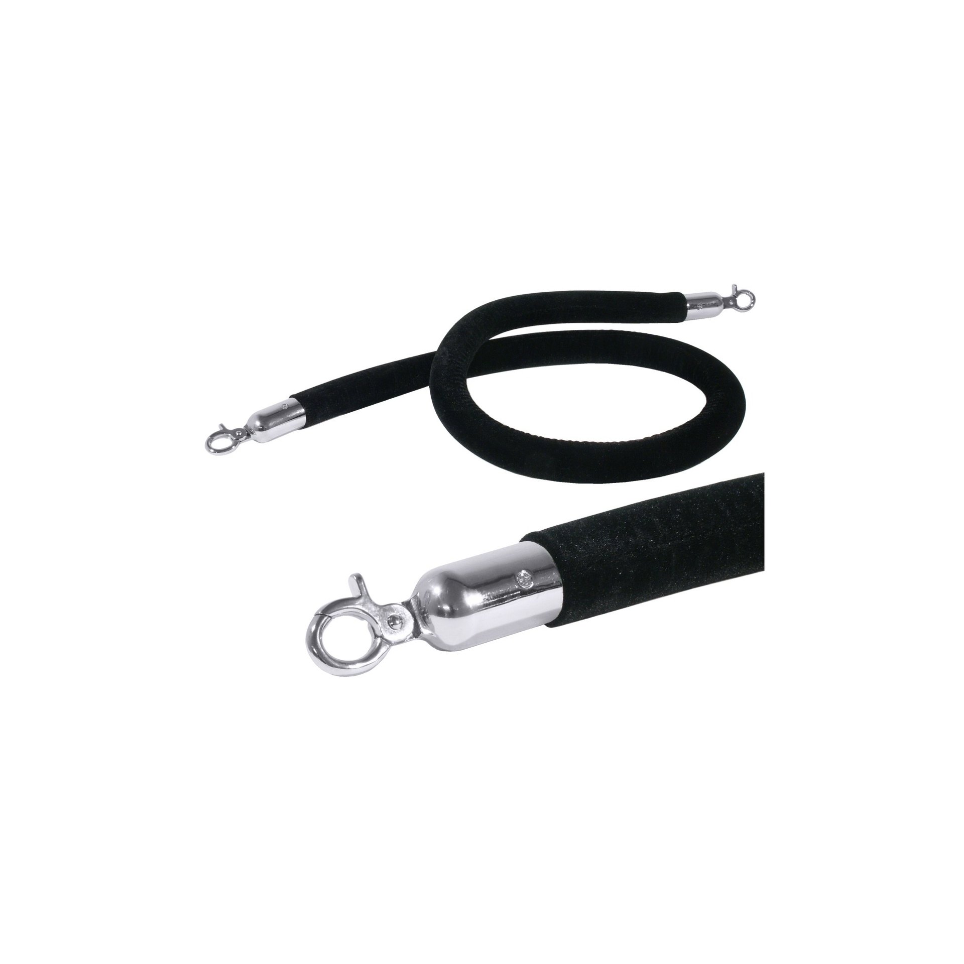 Absperrseil 150 cm schwarz