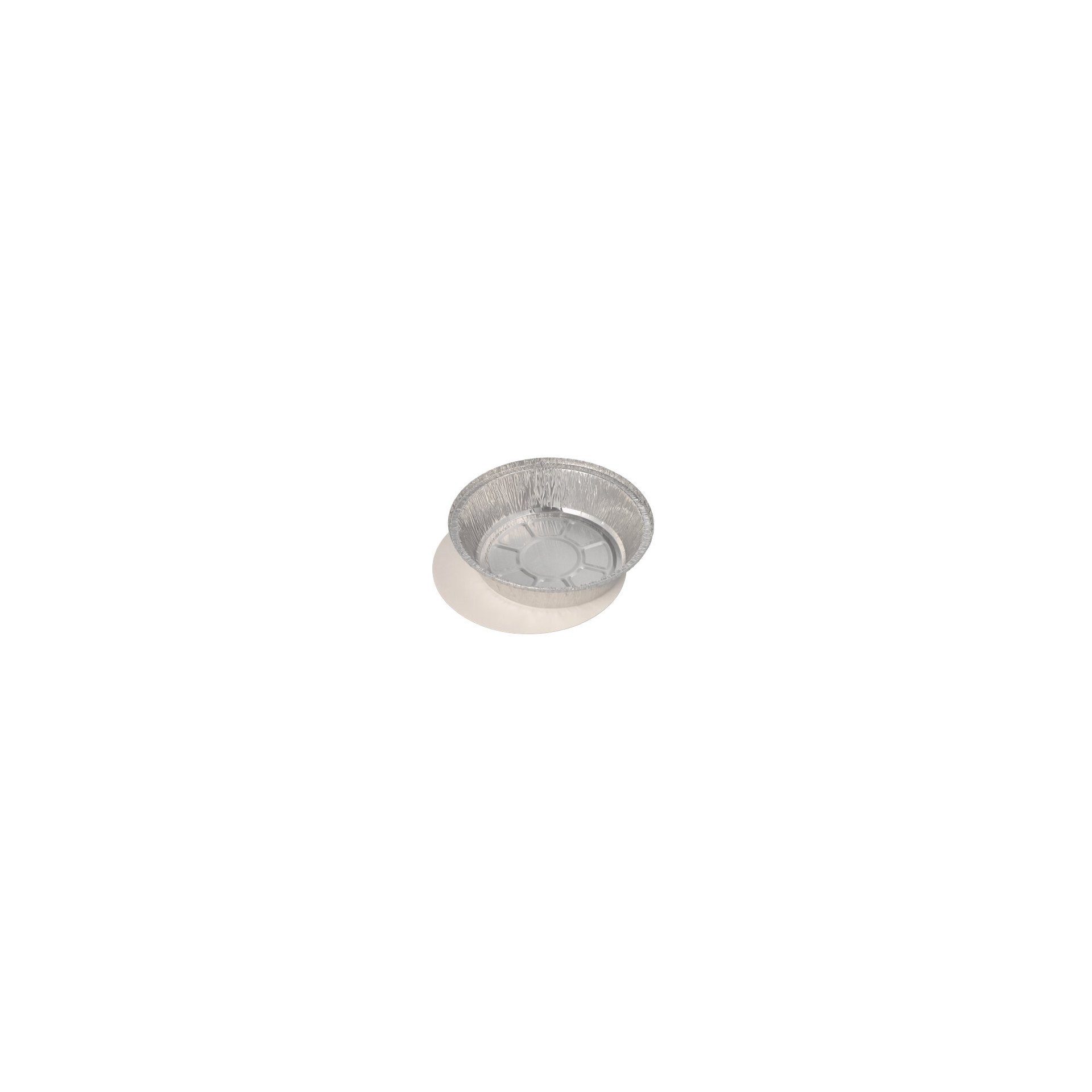 Schalen, Alu + Einlegedeckel, PP-beschichtet rund 0,77 l Ø 18,2 cm · 4 cm Schalen, Alu + Einlegedeckel, PP-beschichtet rund 0,77 l Ø 18,2 cm · 4 cm