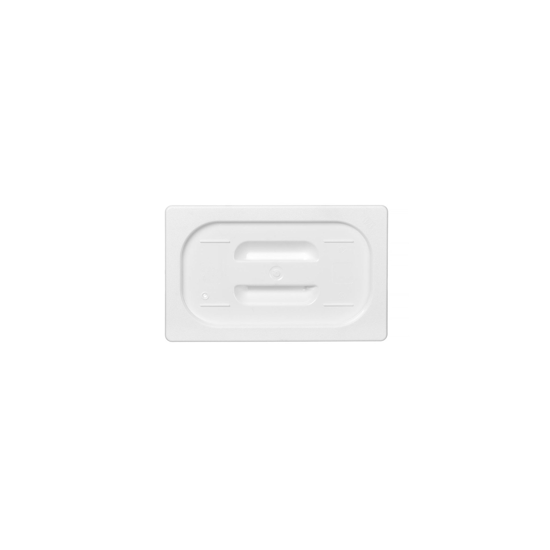 Gastronorm Deckel, GN 1/4, Weiß, 265x162mm