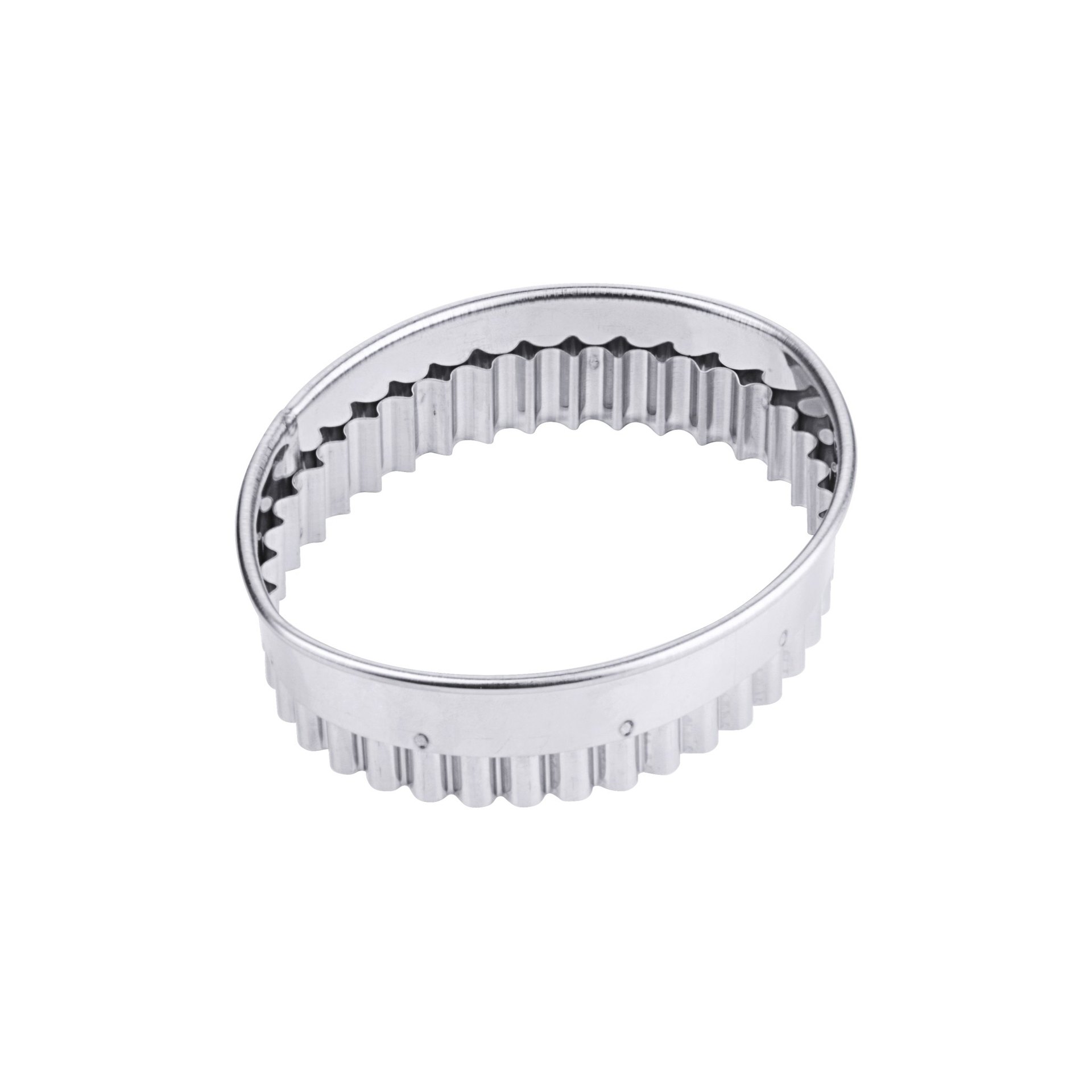 Ausstecher, oval, gezackt 3 cm Ausstecher, oval, gezackt 3 cm