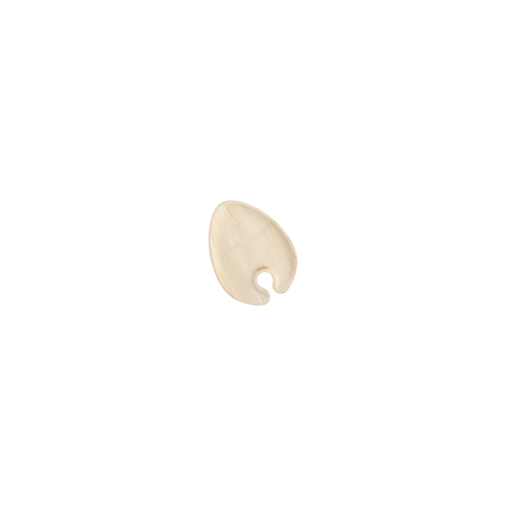 Cater Plates Palmblatt "pure" oval 1,3 cm x 18 cm x 23,5 cm