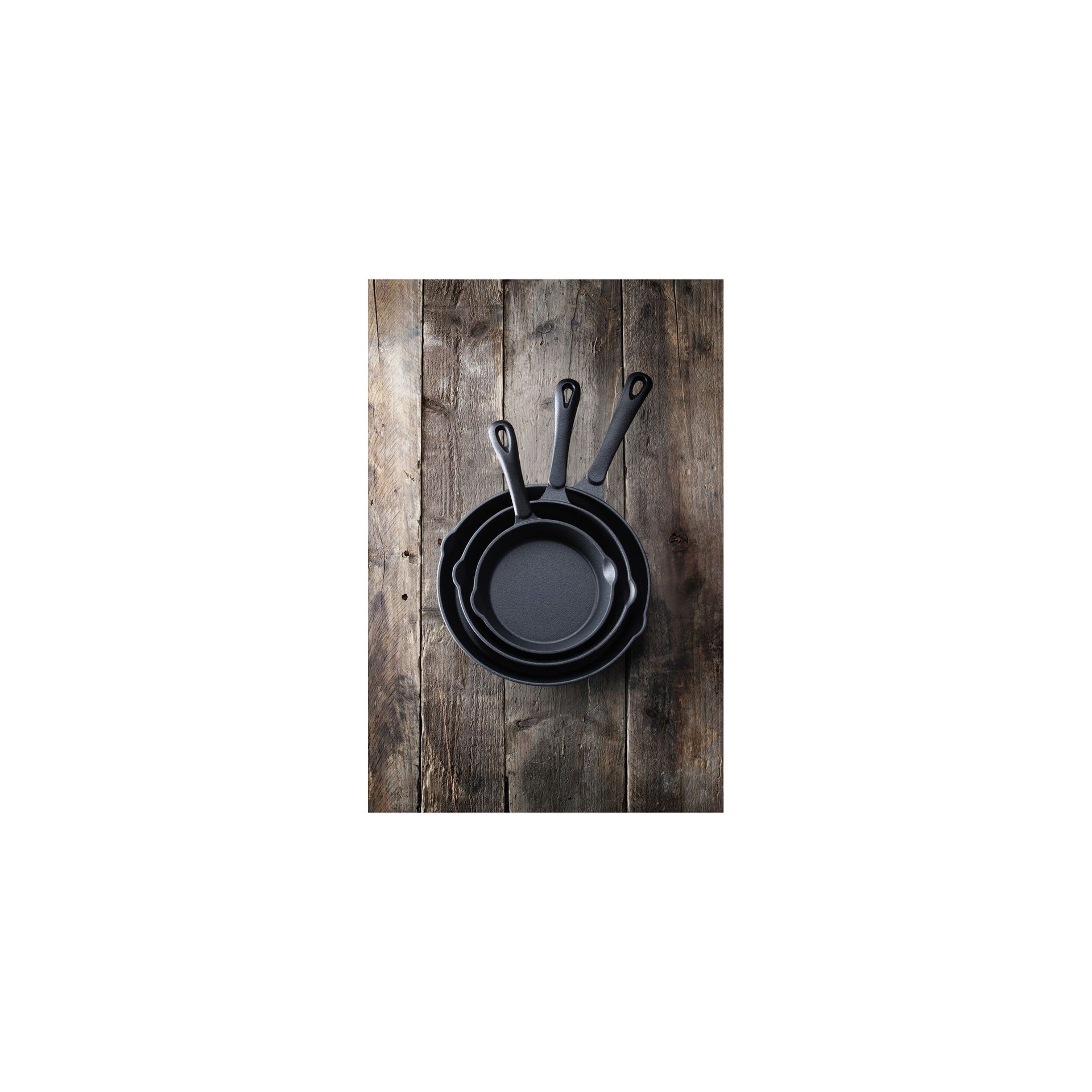 Gusseisenpfanne, Schwarz, ⌀165x(H)35mm Gusseisenpfanne, Schwarz, ⌀165x(H)35mm