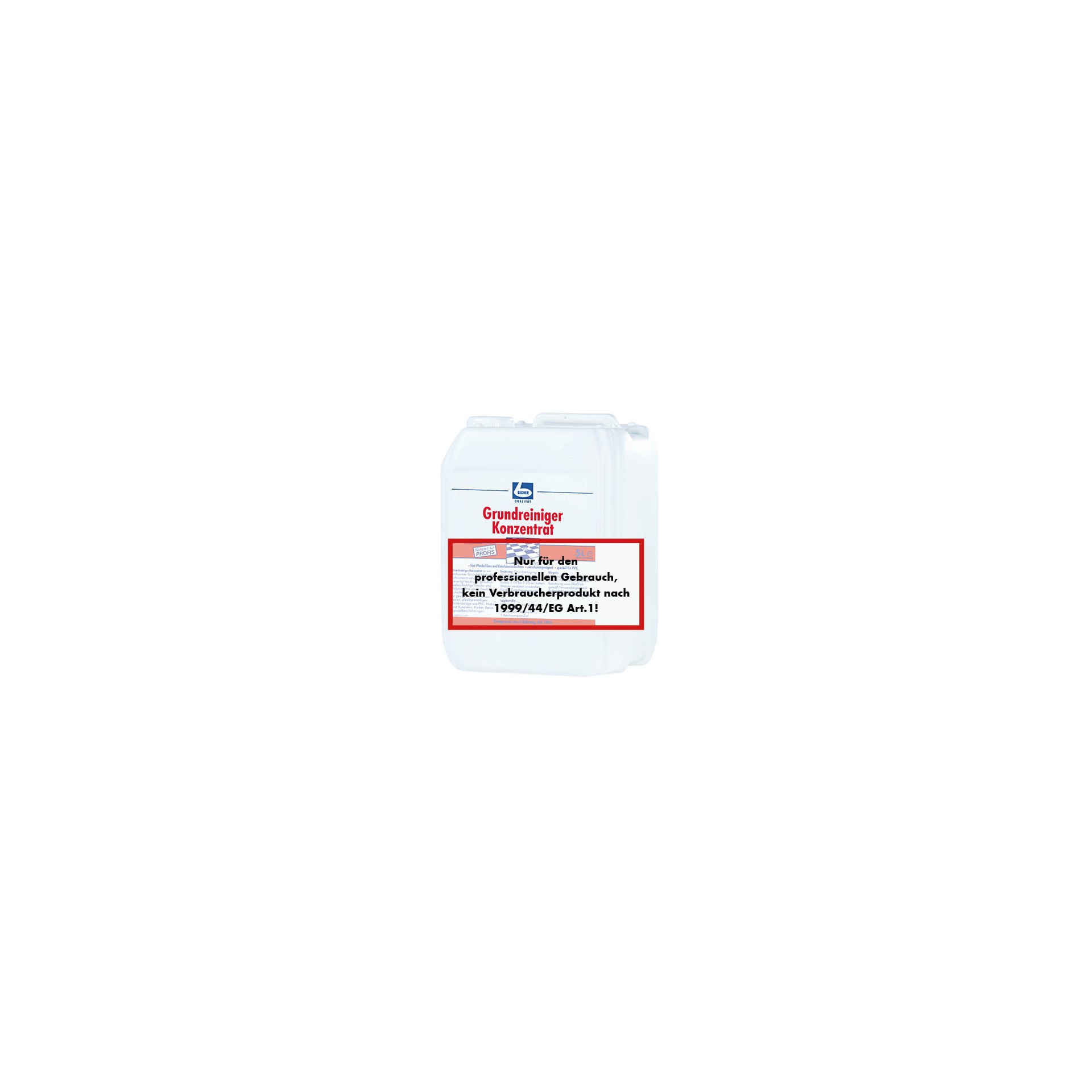 "Dr. Becher" Grundreiniger Konzentrat 5 l "Dr. Becher" Grundreiniger Konzentrat 5 l
