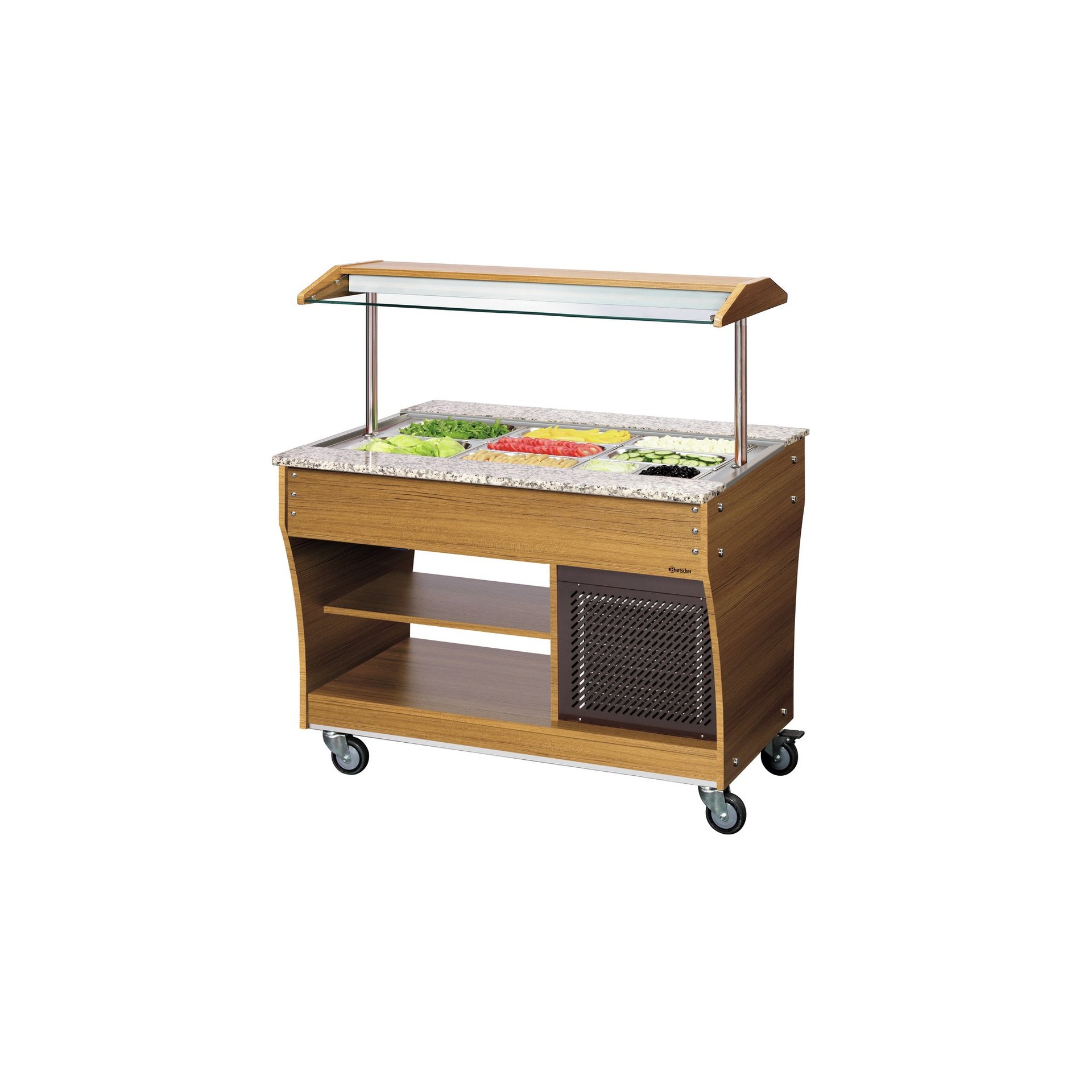 Buffetwagen, kalt, 3x 1/1 GN
