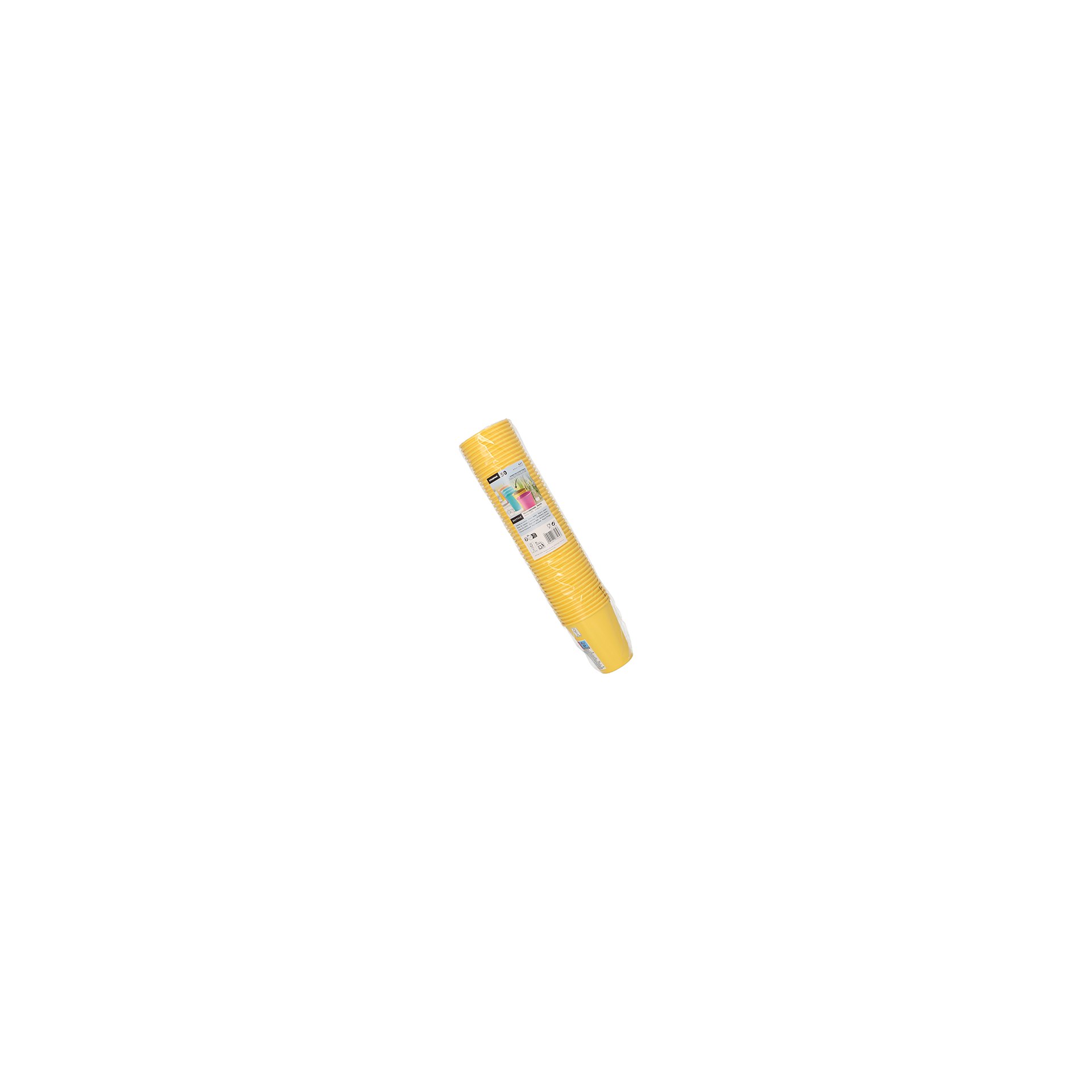 Trinkbecher, Pappe "To Go" 0,2 l Ø 8 cm · 9,2 cm gelb