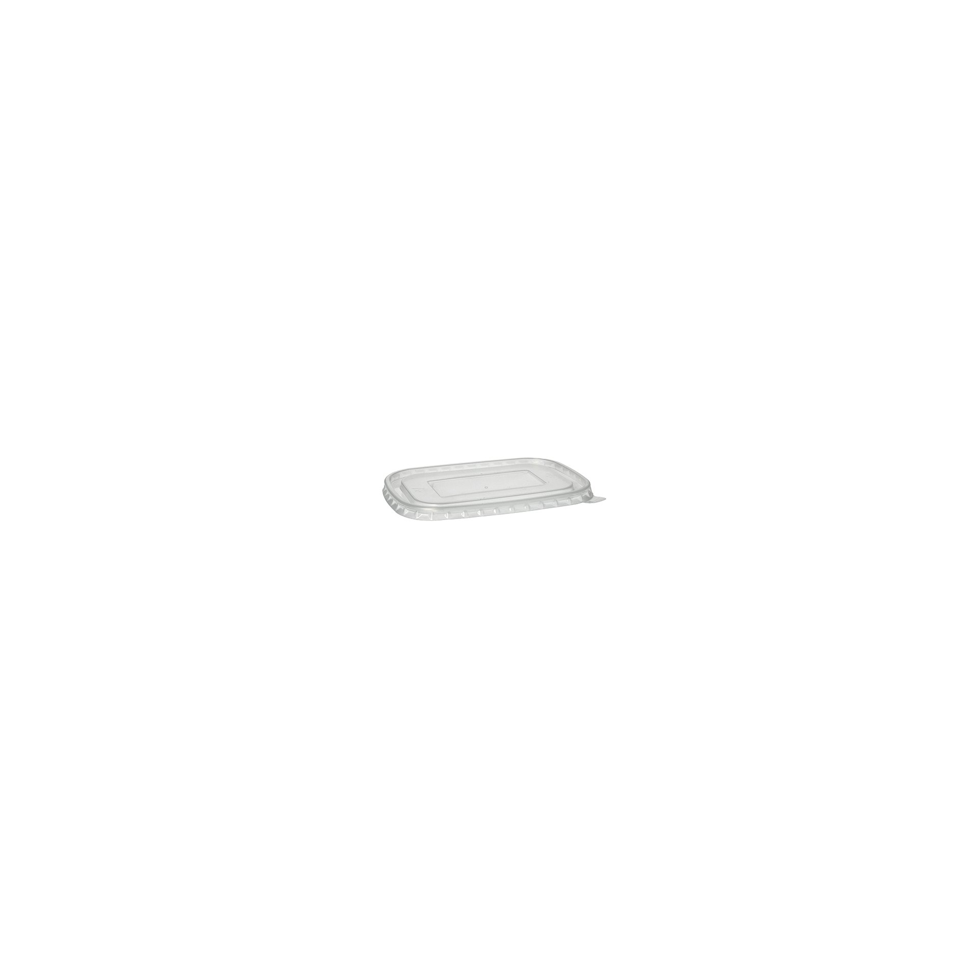 Deckel für Verpackungsbecher, PP rechteckig 1 cm x 17,1 cm x 12 cm transparent Deckel für Verpackungsbecher, PP rechteckig 1 cm x 17,1 cm x 12 cm transparent