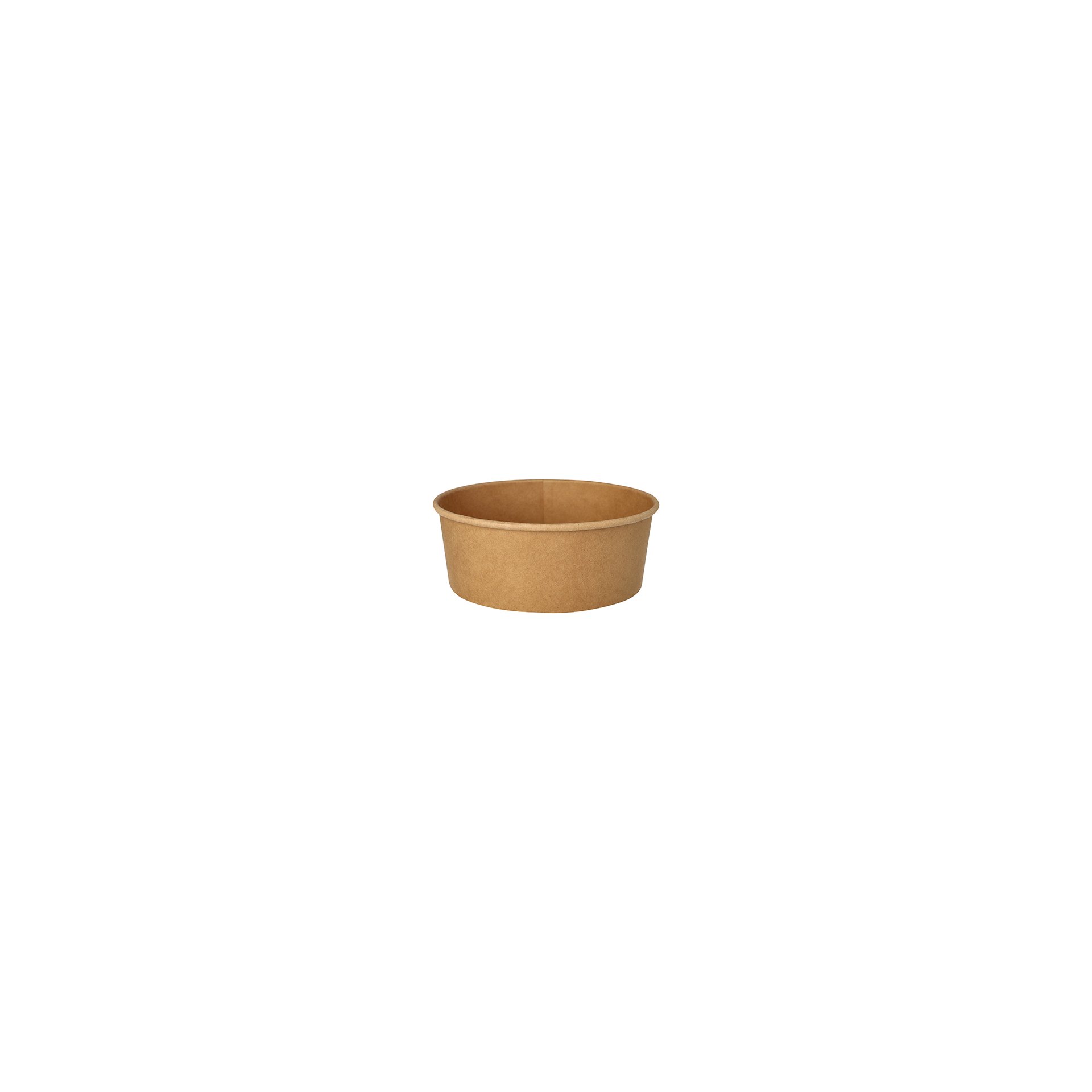 Salatschalen, Pappe rund 1300 ml Ø 18,4 cm · 7 cm braun