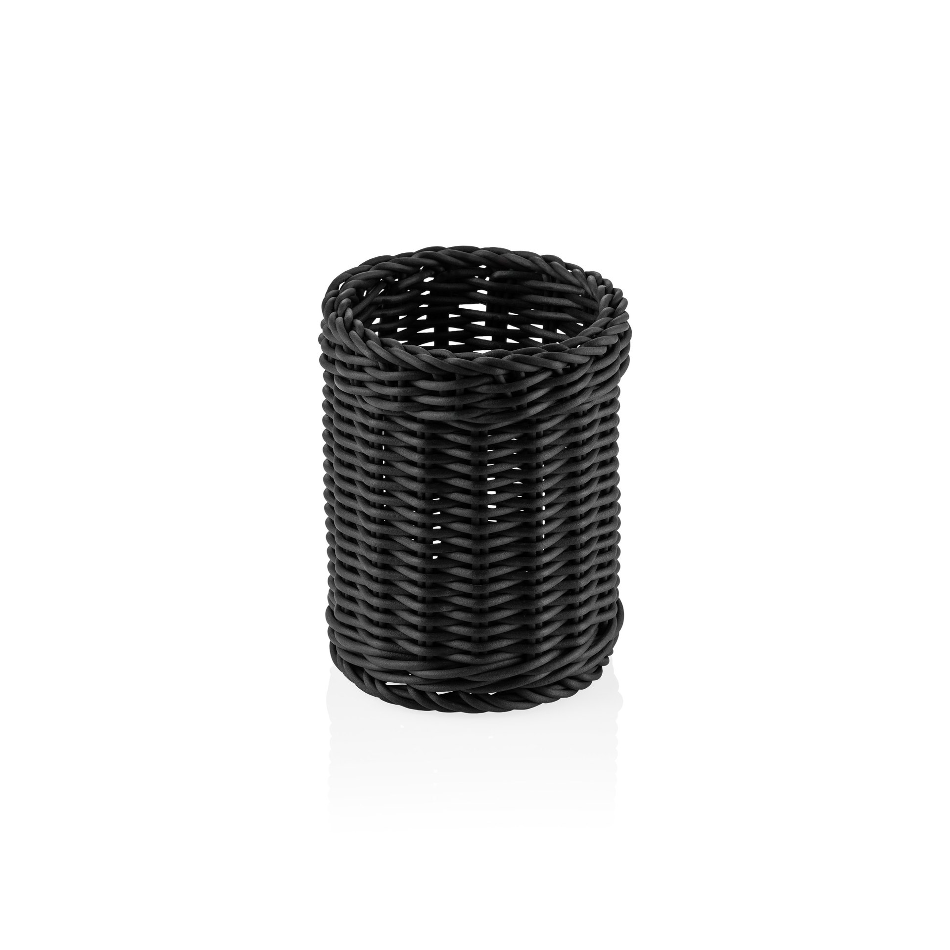 Besteckkorb Ø 12 cm, (H) 15 cm, schwarz