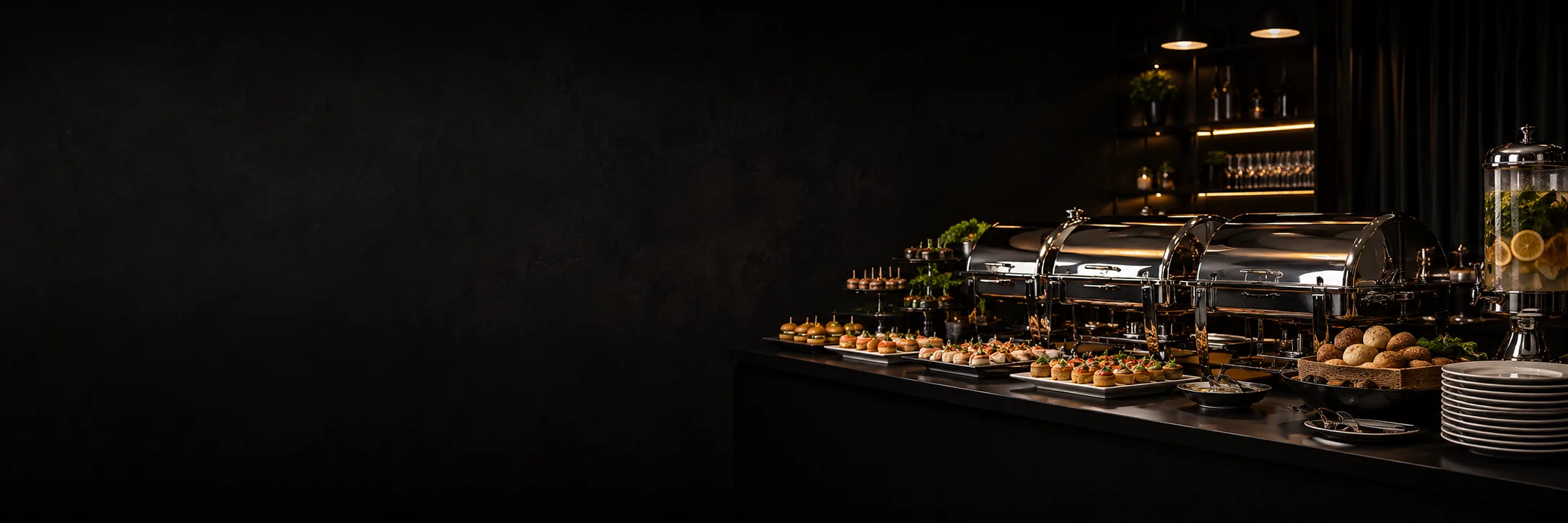 Buffetausstattung für Gastronomie, Hotel und professionelle Speisenpräsentation