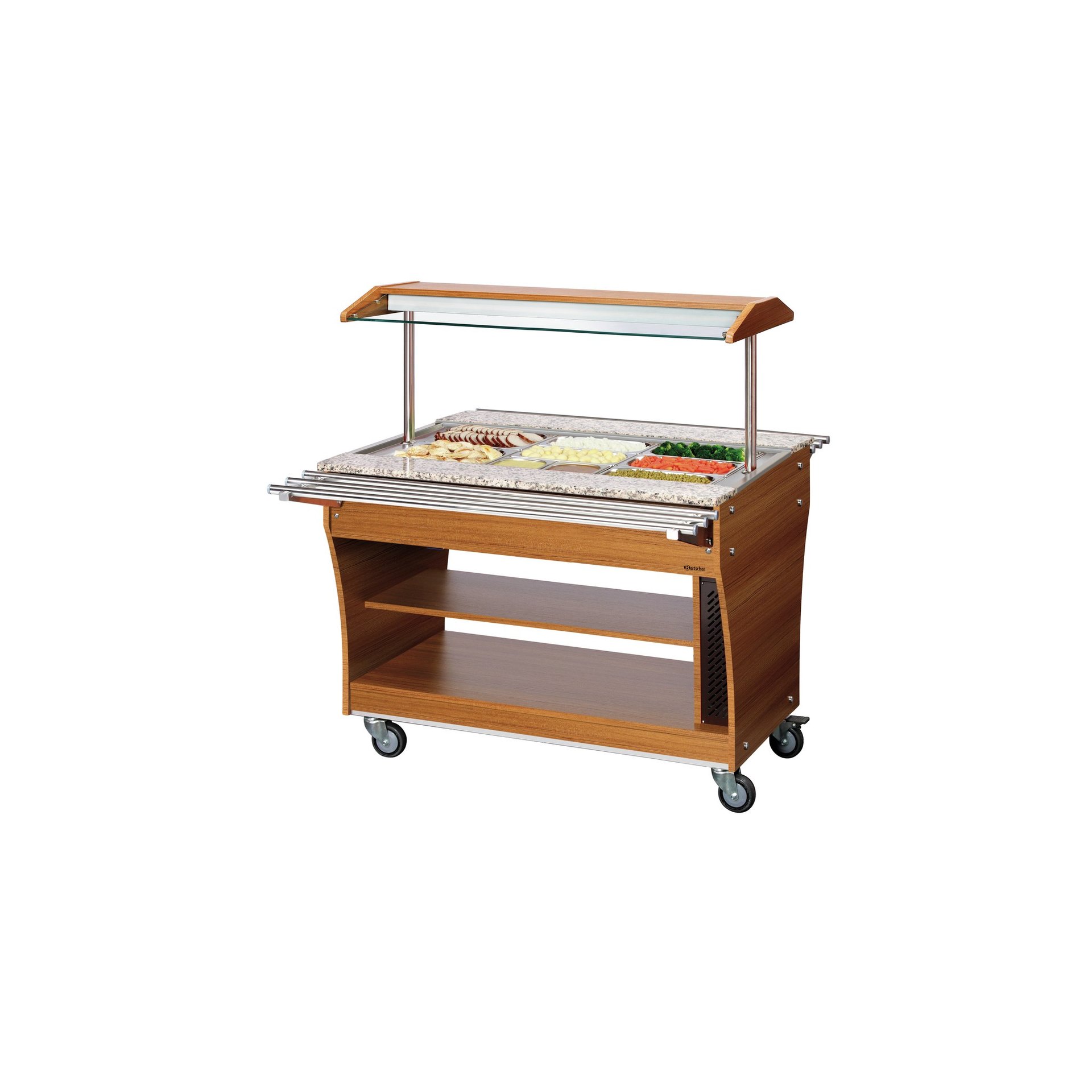 Buffetwagen, warm, 3x 1/1GN Buffetwagen, warm, 3x 1/1GN