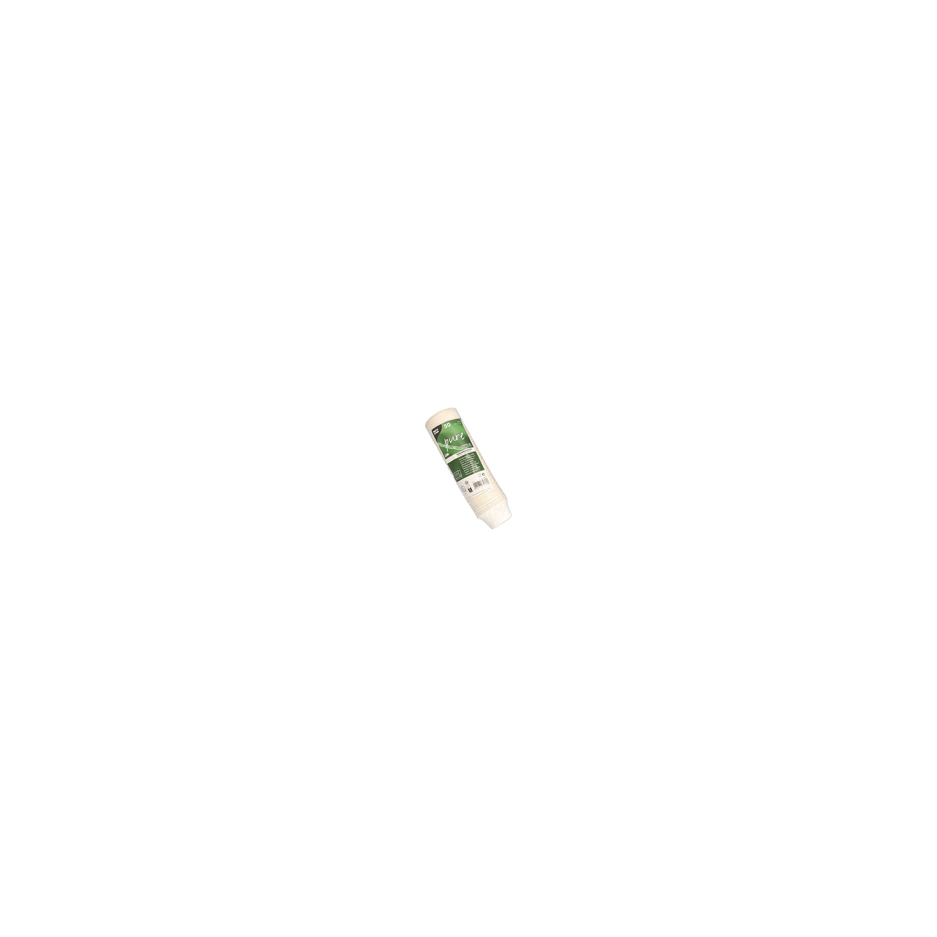 Dressingschalen, Zuckerrohr "pure" 60 ml Ø 6 cm · 3 cm weiss Dressingschalen, Zuckerrohr "pure" 60 ml Ø 6 cm · 3 cm weiss