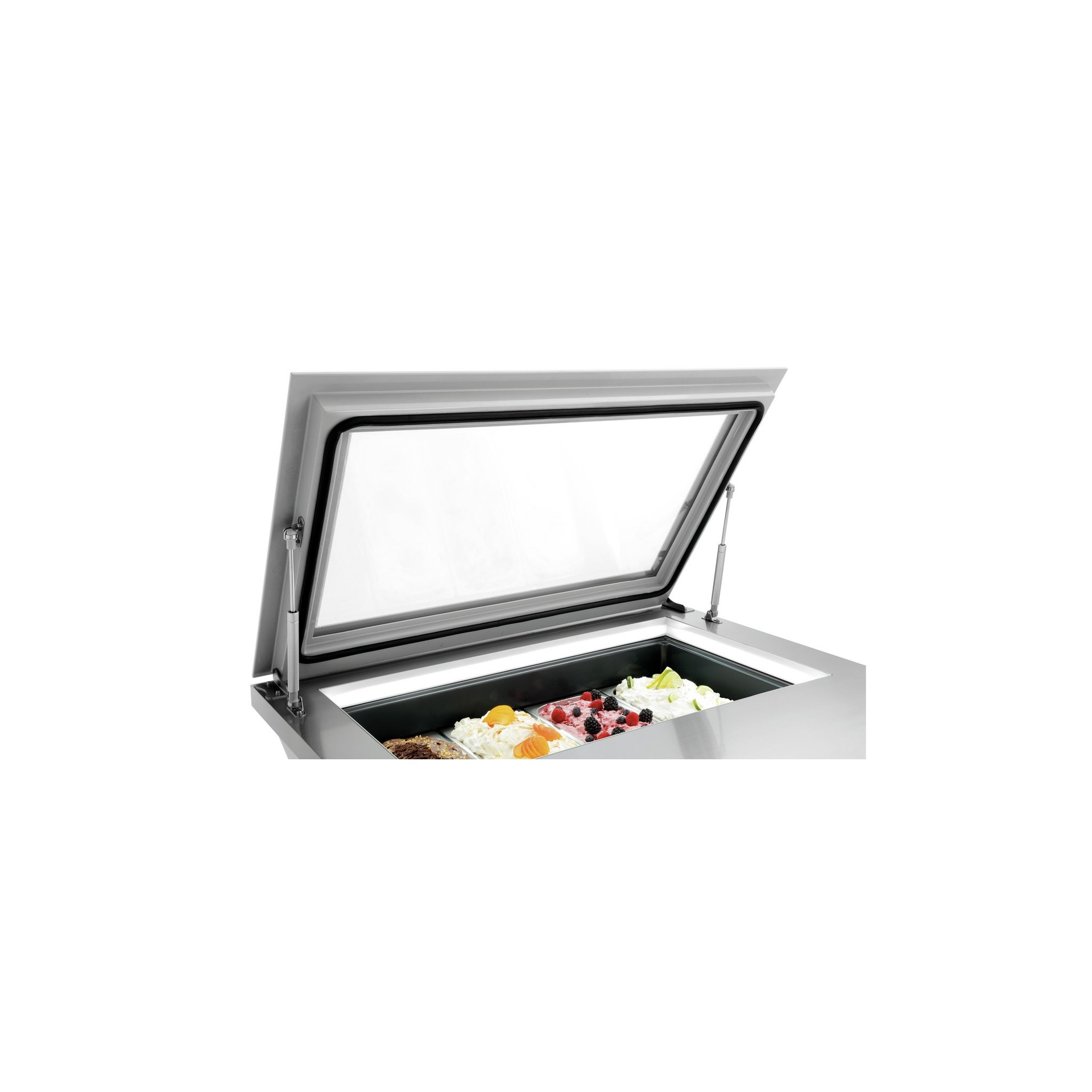 Eisvitrine 4x6,5L-F Eisvitrine 4x6,5L-F