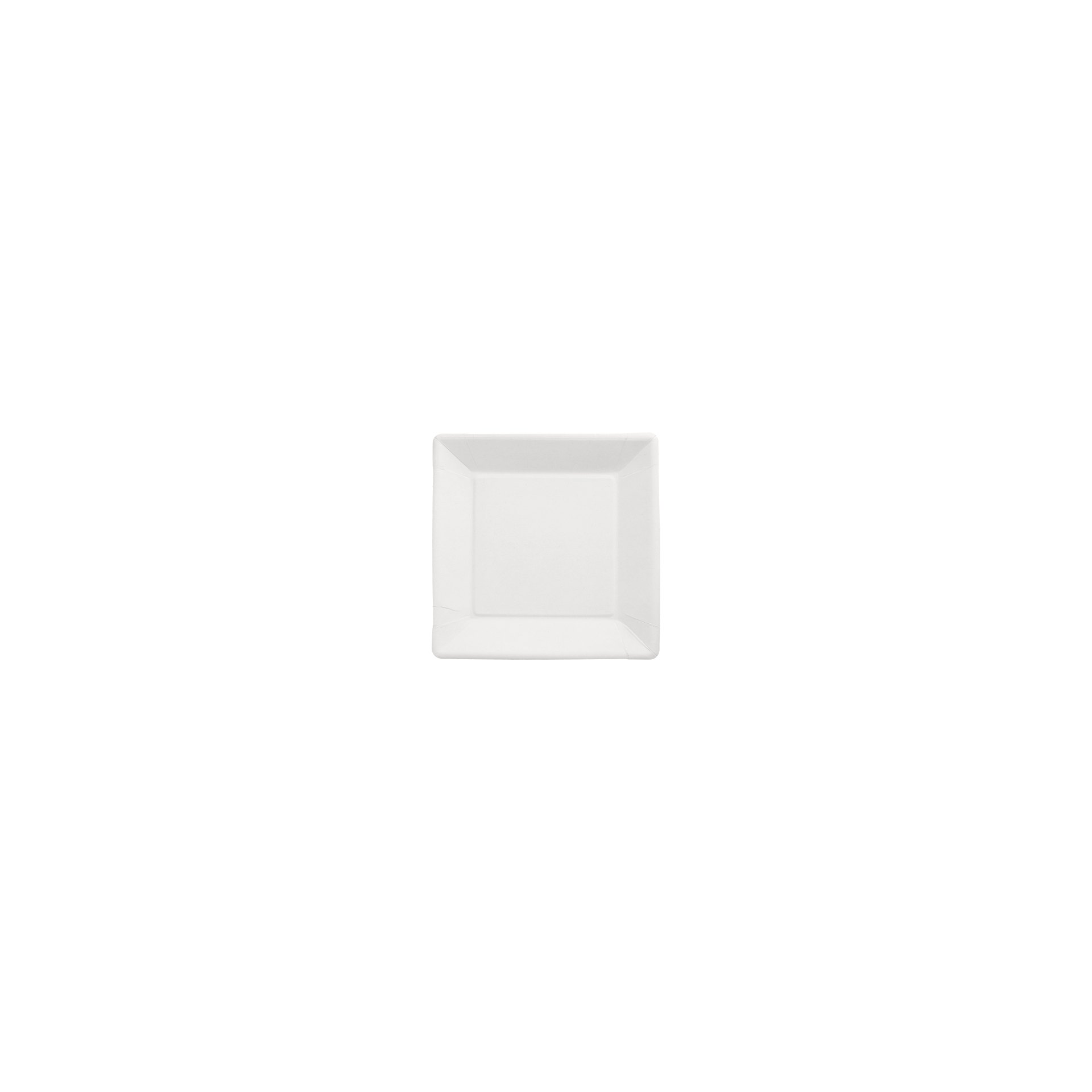 Teller, Pappe "pure" eckig 22,5 cm x 22,5 cm x 1,8 cm weiss Teller, Pappe "pure" eckig 22,5 cm x 22,5 cm x 1,8 cm weiss