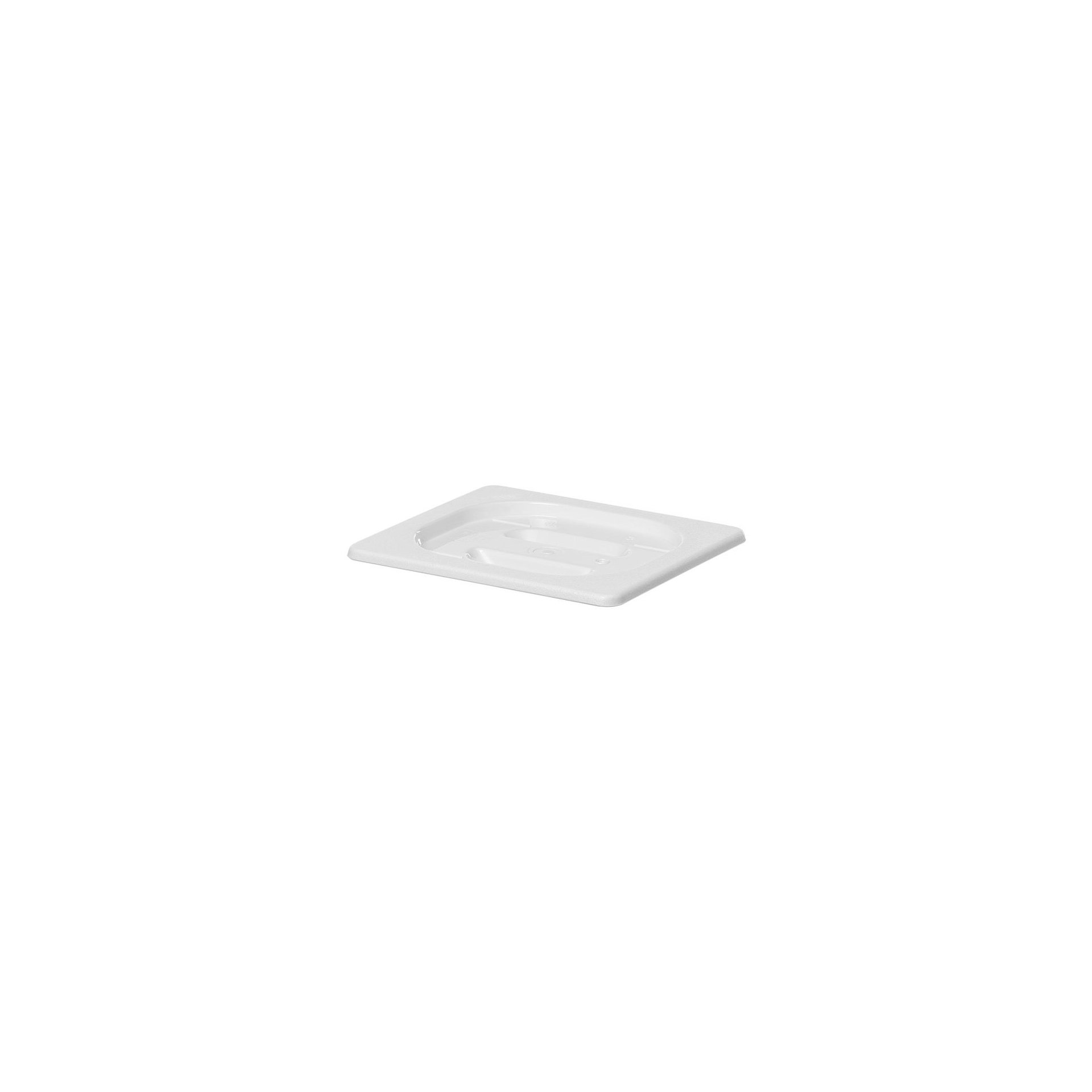 Gastronorm Deckel, GN 1/6, Weiß, 176x162mm