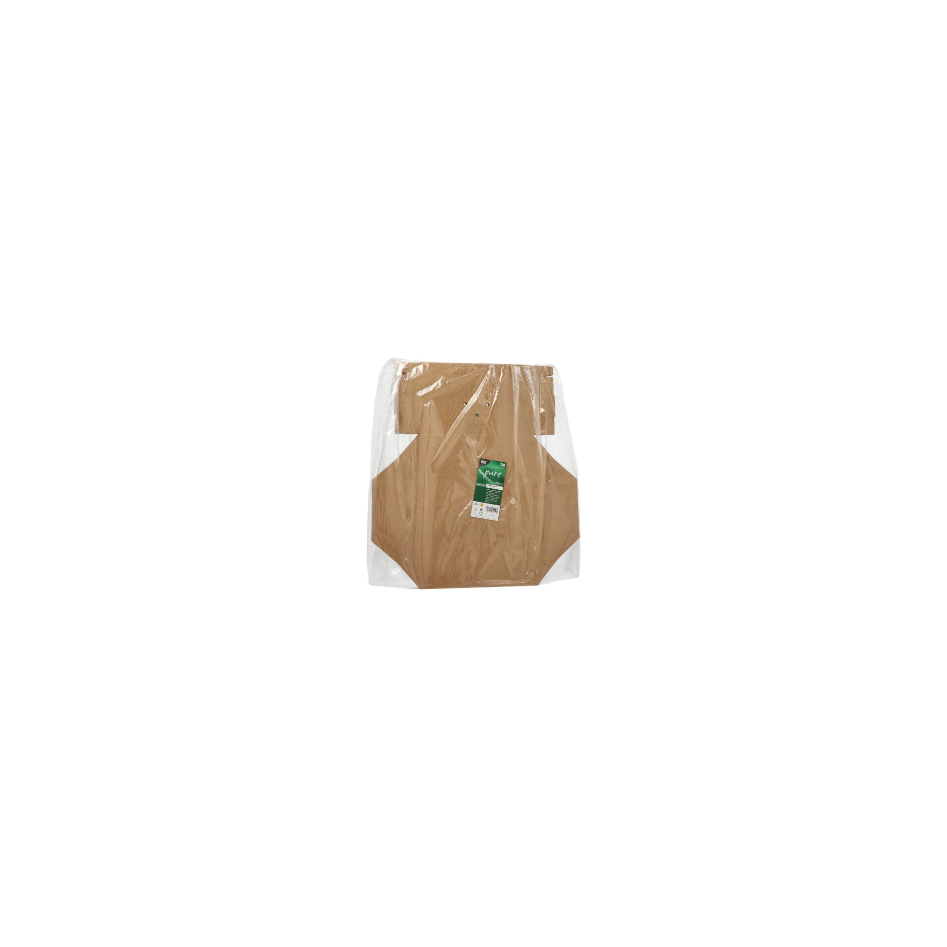 Burgerboxen, Pappe "pure" 10 cm x 13 cm x 25 cm braun faltbar, groß Burgerboxen, Pappe "pure" 10 cm x 13 cm x 25 cm braun faltbar, groß