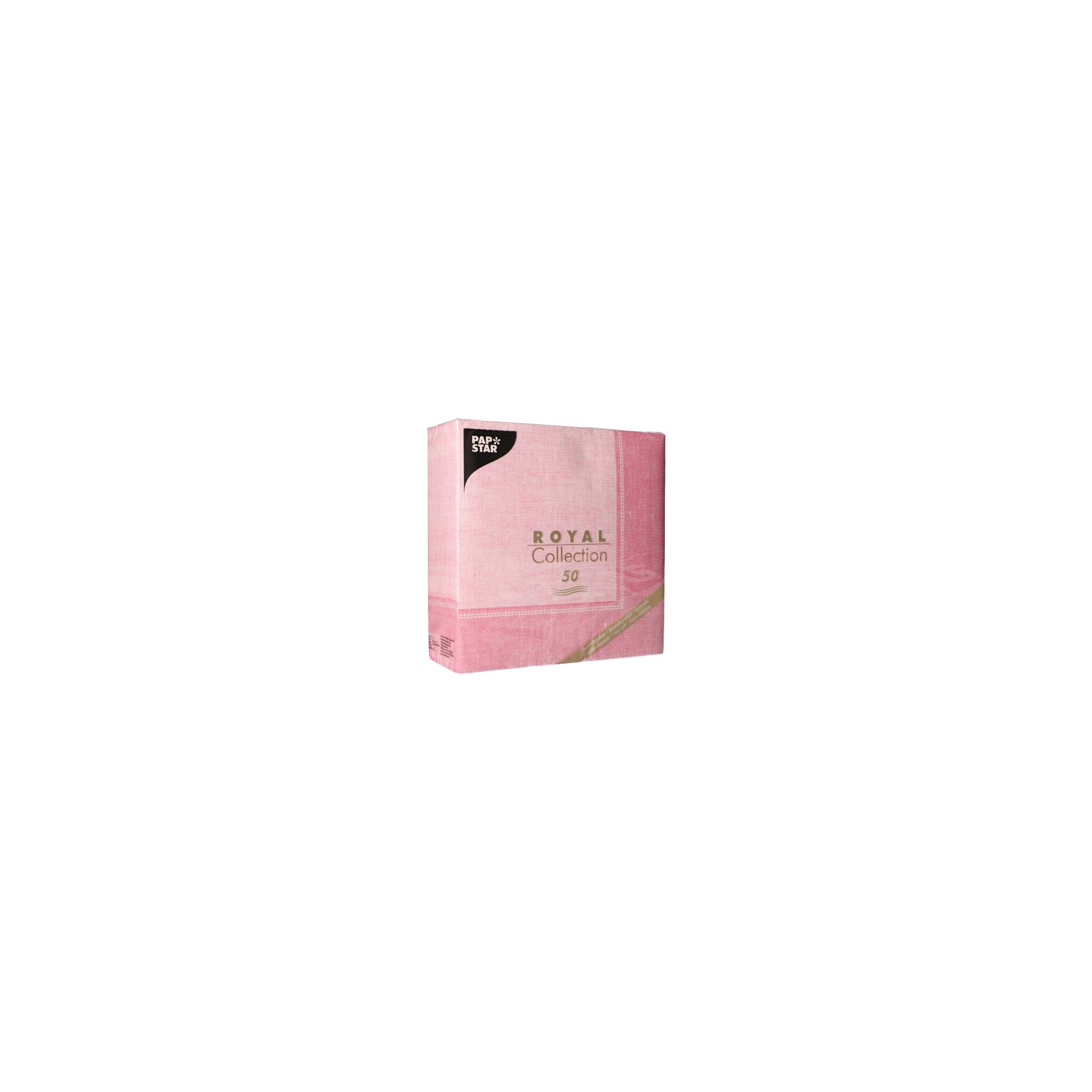 Servietten "ROYAL Collection" 1/4-Falz 40 cm x 40 cm rosa "Linum" Servietten "ROYAL Collection" 1/4-Falz 40 cm x 40 cm rosa "Linum"