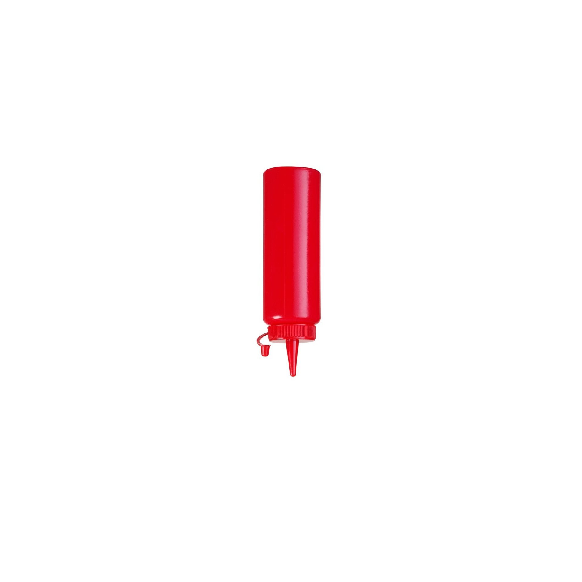 Spenderflaschen, 0,2L, Rot, ⌀50x(H)185mm Spenderflaschen, 0,2L, Rot, ⌀50x(H)185mm