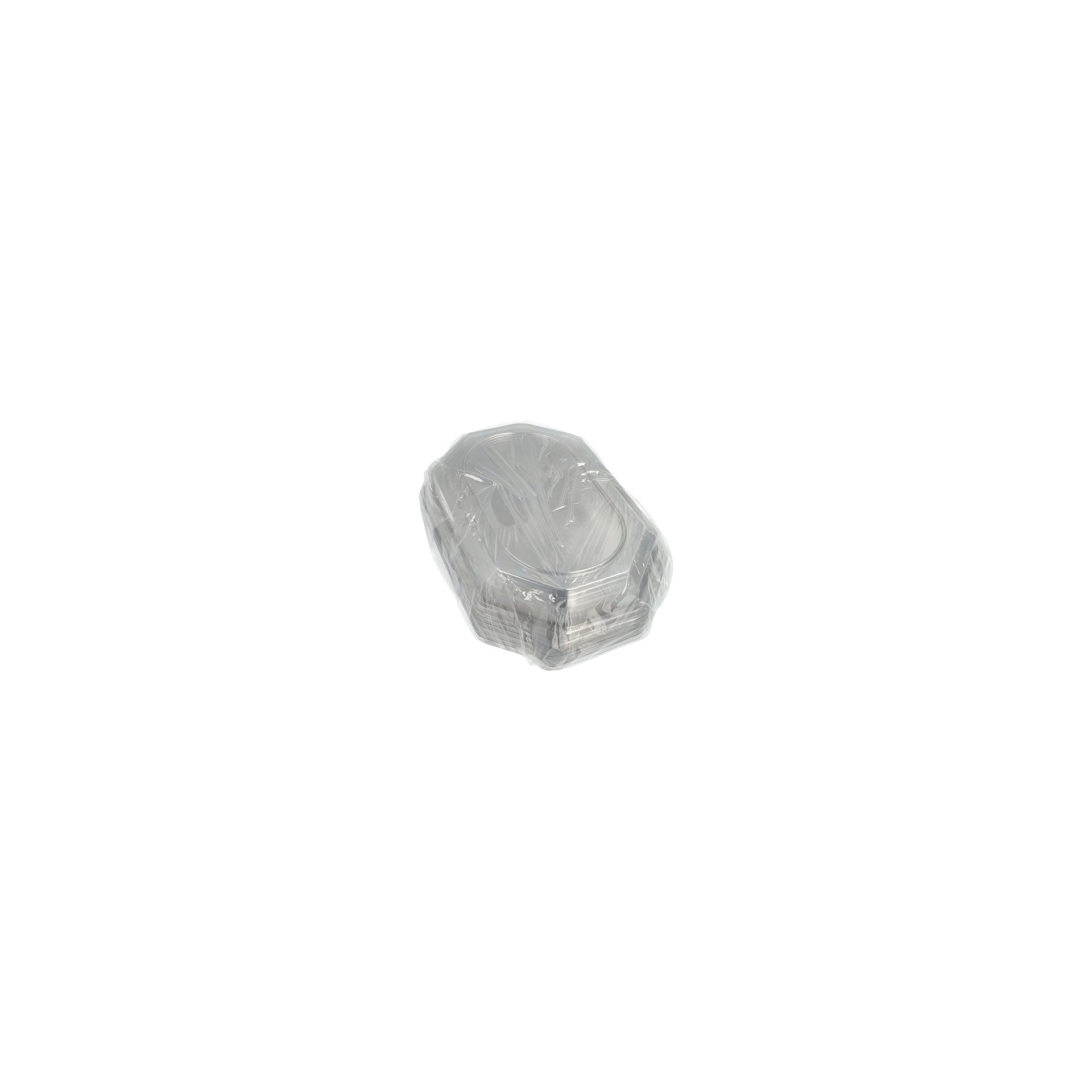 Deckel für Servierplatten, PET 6,3 cm x 45 cm x 31,5 cm transparent