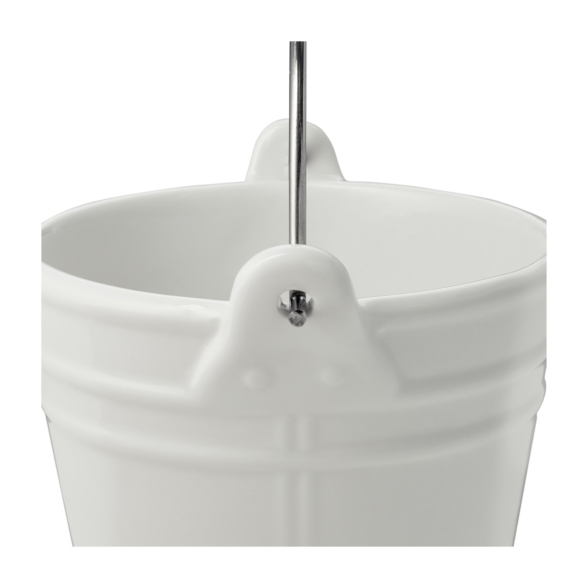 Tischrestebehälter, 450 ml, Ø 10,5 cm, Porzellan, Edelstahl Tischrestebehälter, 450 ml, Ø 10,5 cm, Porzellan, Edelstahl