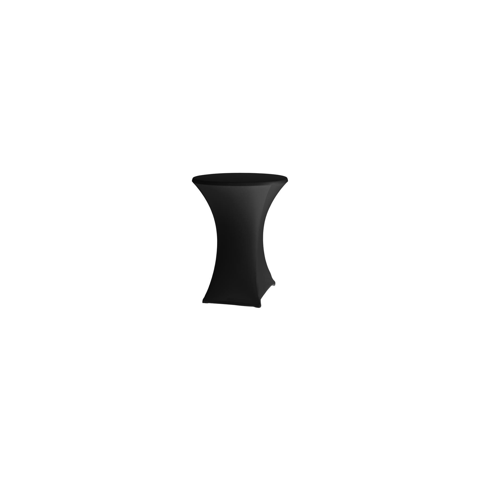 Stehtischhusse ø80-85 cm, 811047, 810958, Schwarz, ⌀850x(H)1150mm