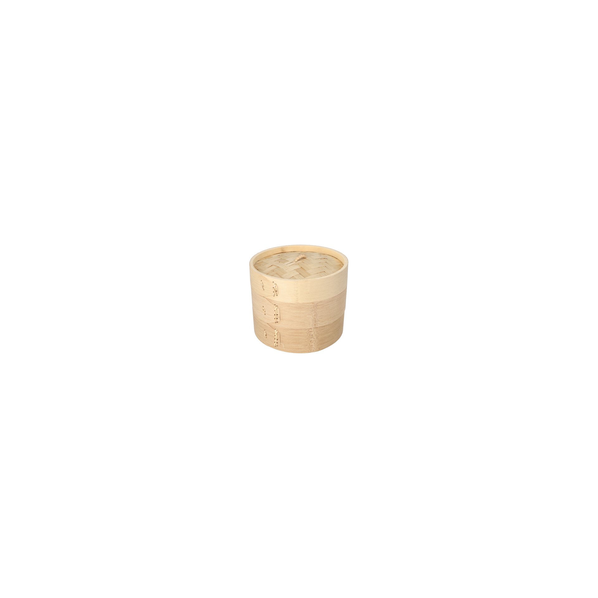Dampfgarer Bambus "ASIA" Ø 18 cm · 13,5 cm 3-teilig Dampfgarer Bambus "ASIA" Ø 18 cm · 13,5 cm 3-teilig