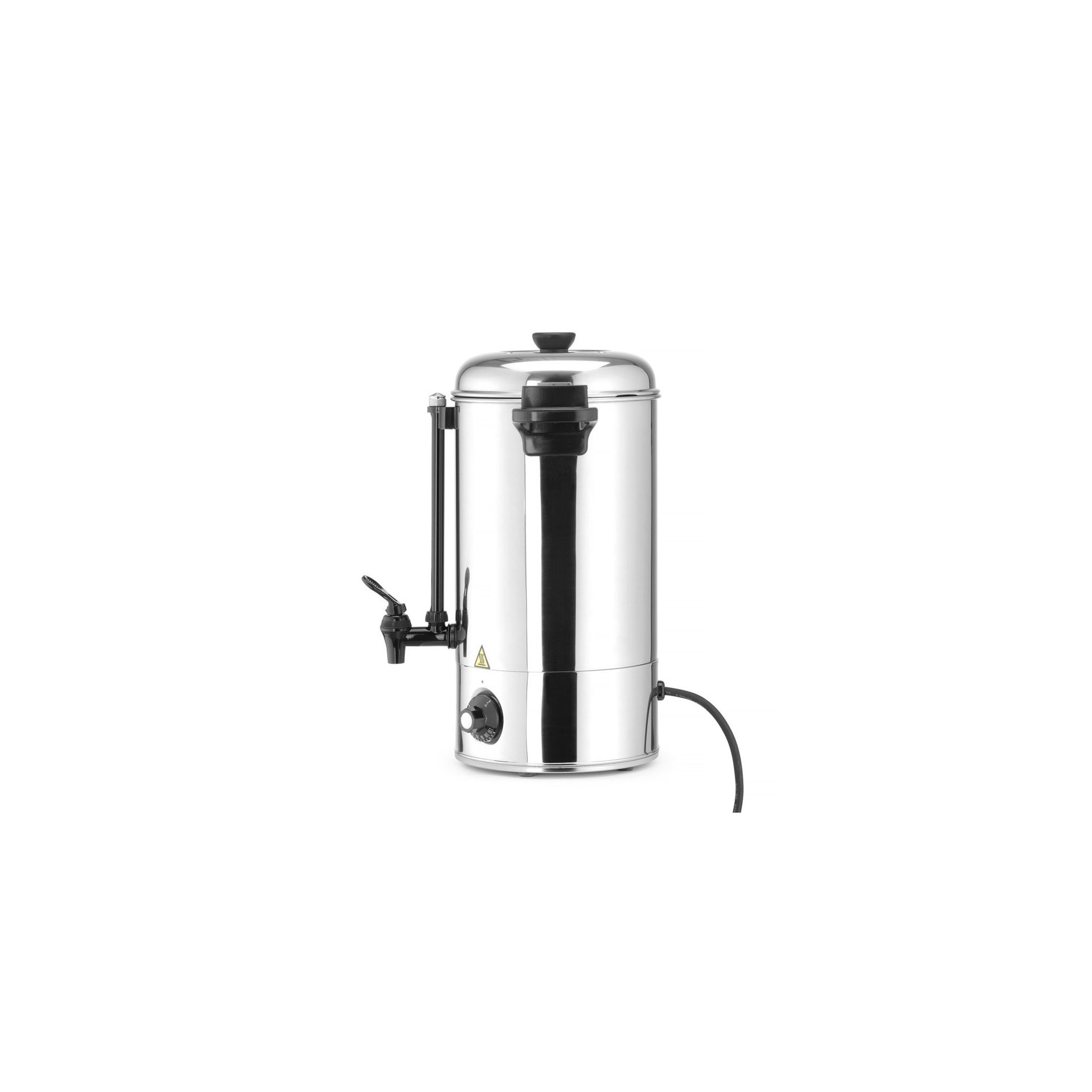 Heißgetränkespender, 9L, Silber