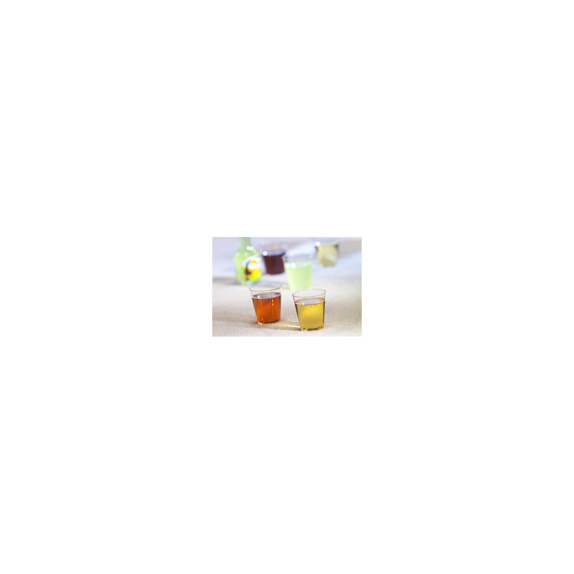 Gläser für Schnaps, PS 2 cl Ø 3,7 cm · 4,1 cm glasklar Gläser für Schnaps, PS 2 cl Ø 3,7 cm · 4,1 cm glasklar
