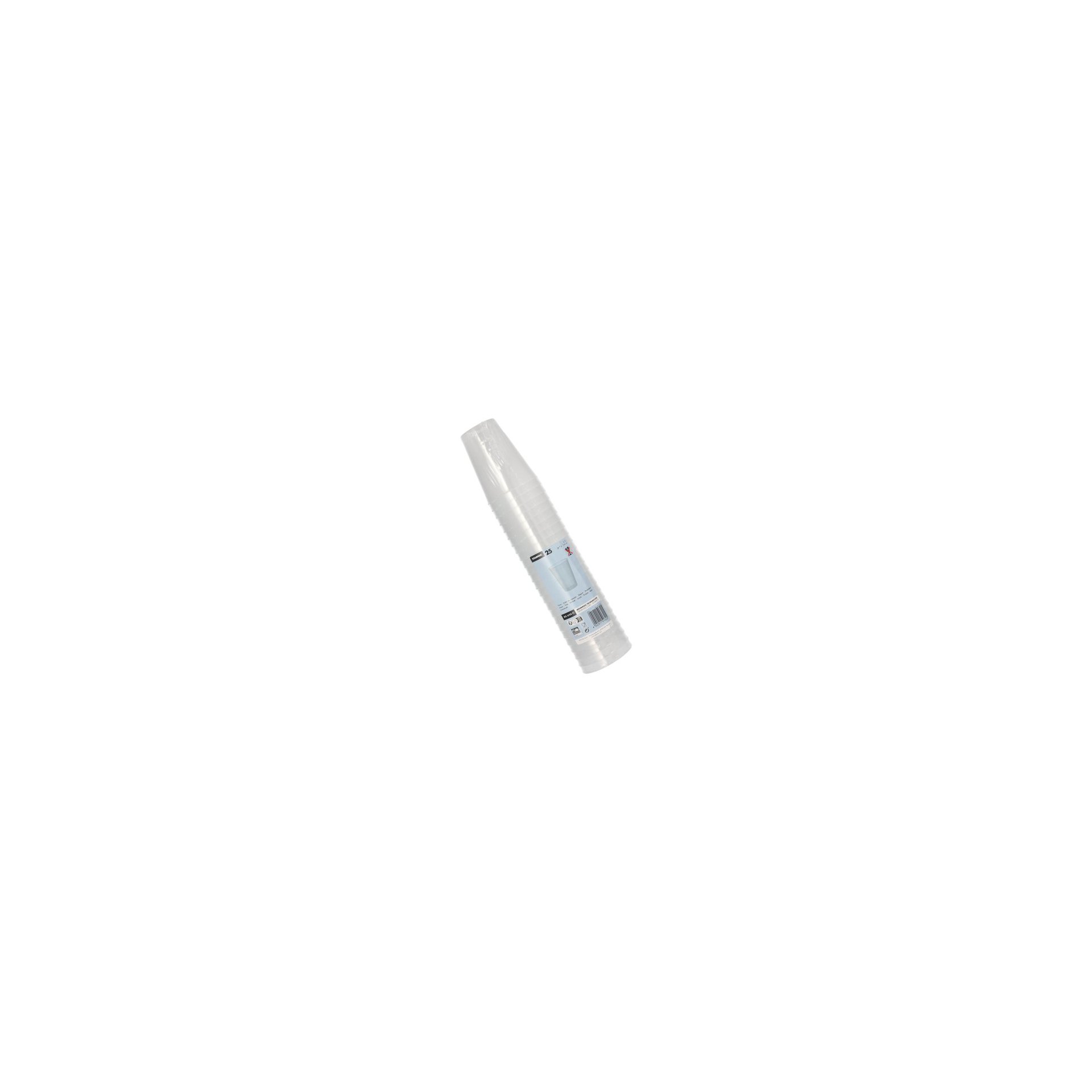 Mehrweg-Trinkbecher PP 0,2 l Ø 7,5 cm · 9,6 cm transluzent extra stabil