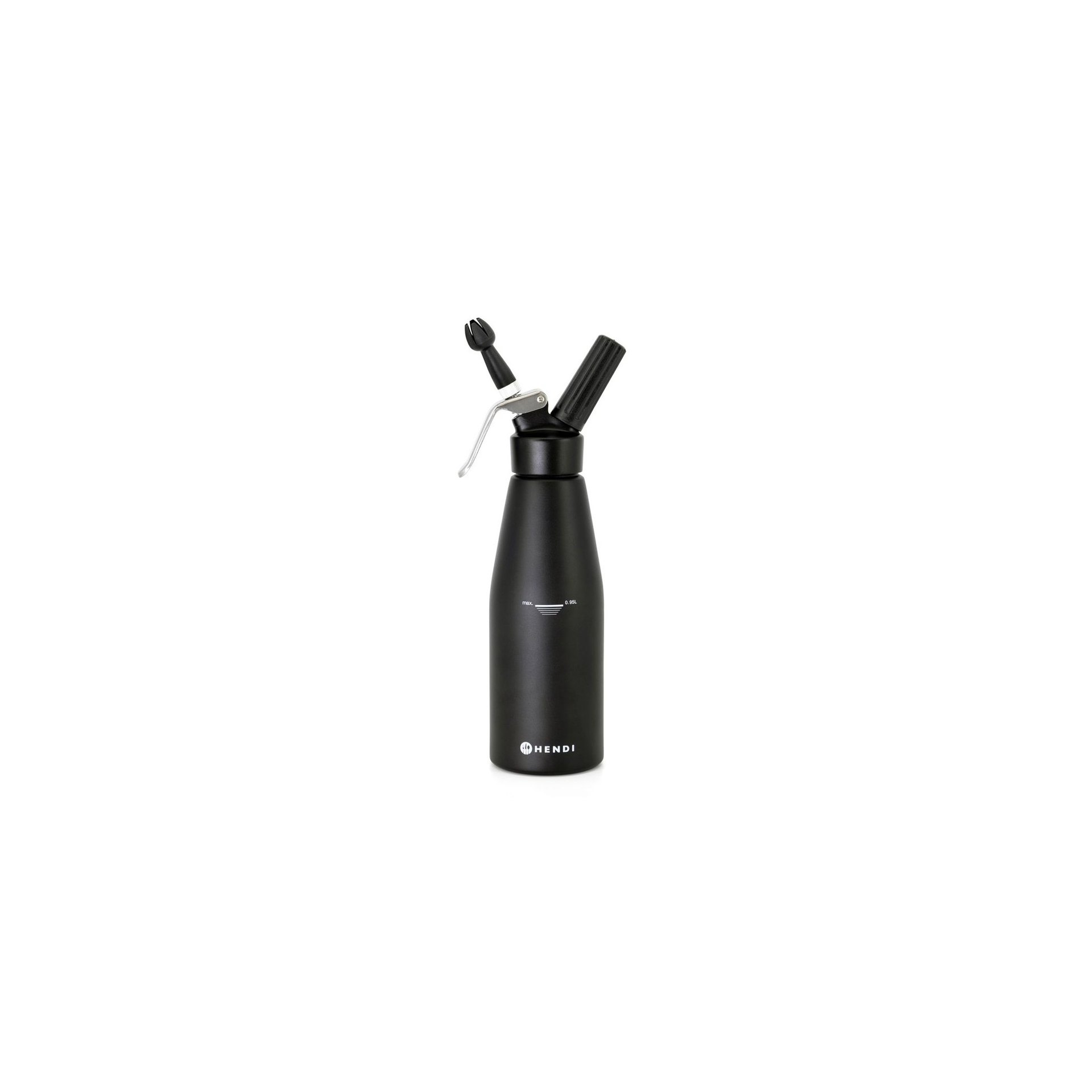 Sahnespender, schwarz, Kitchen Line, 0,95L, Schwarz, ⌀95x(H)320mm